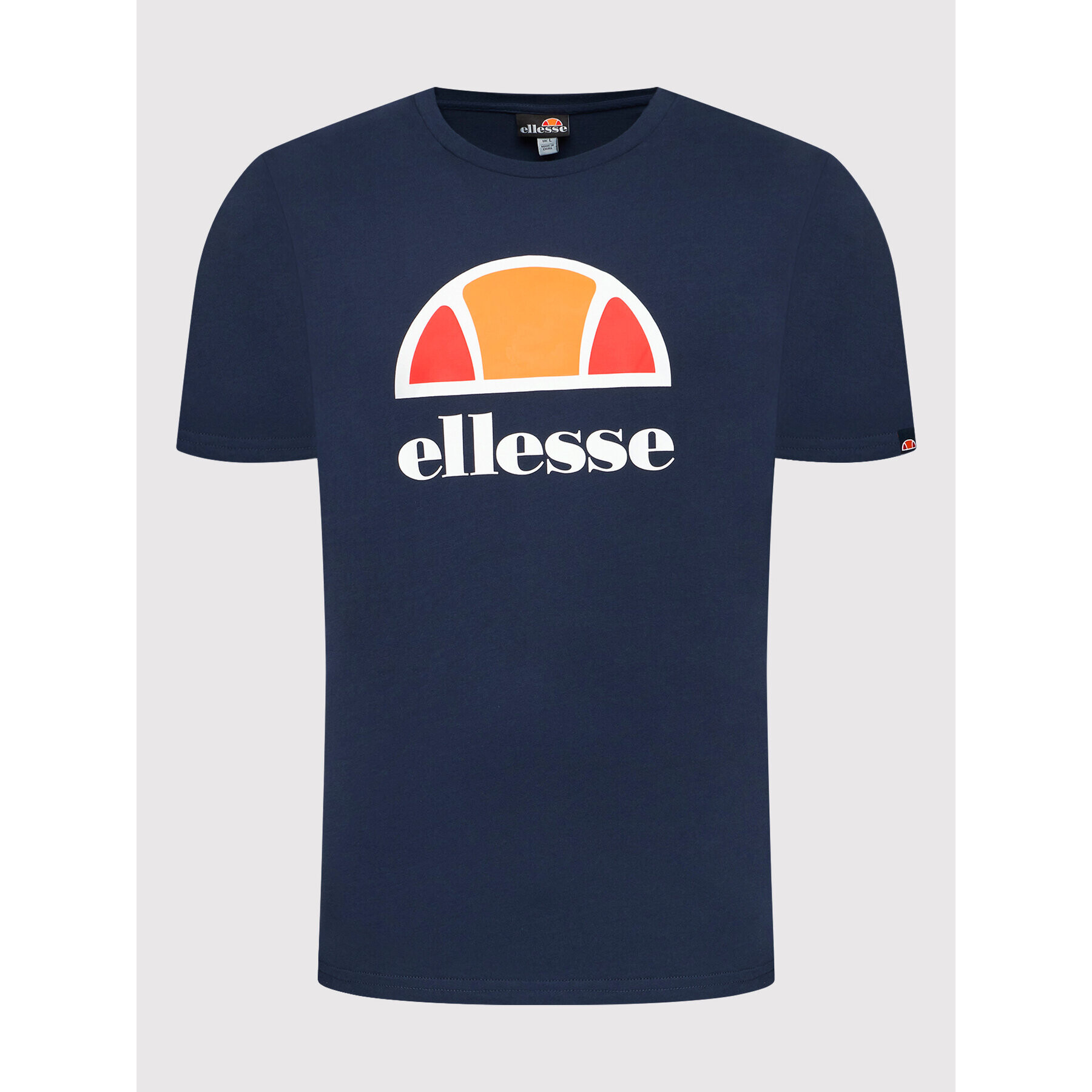 Ellesse Majica Dyne SXG12736 Mornarsko modra Regular Fit - Pepit.si