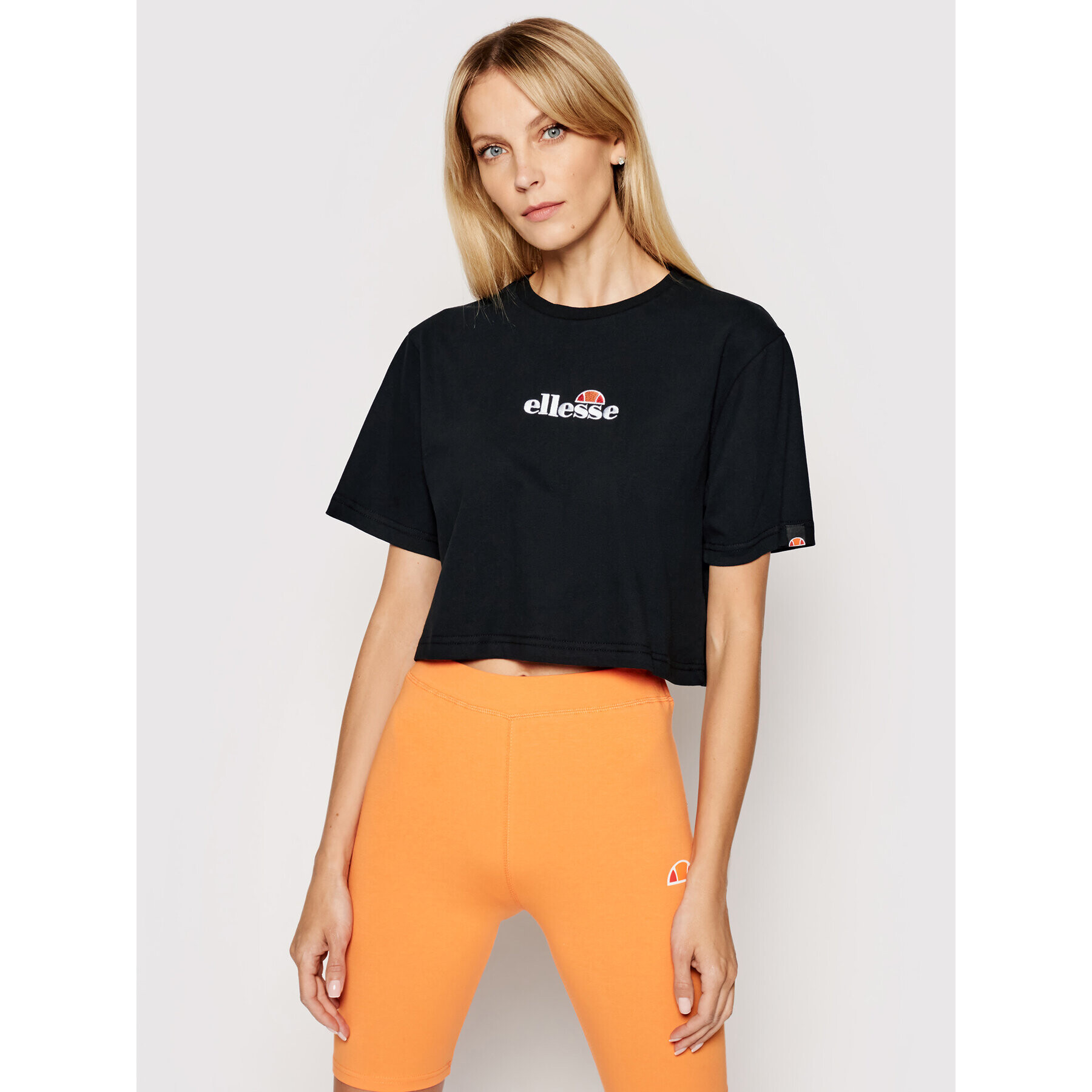 Ellesse Majica Fireball SGB06838 Črna Loose Fit - Pepit.si