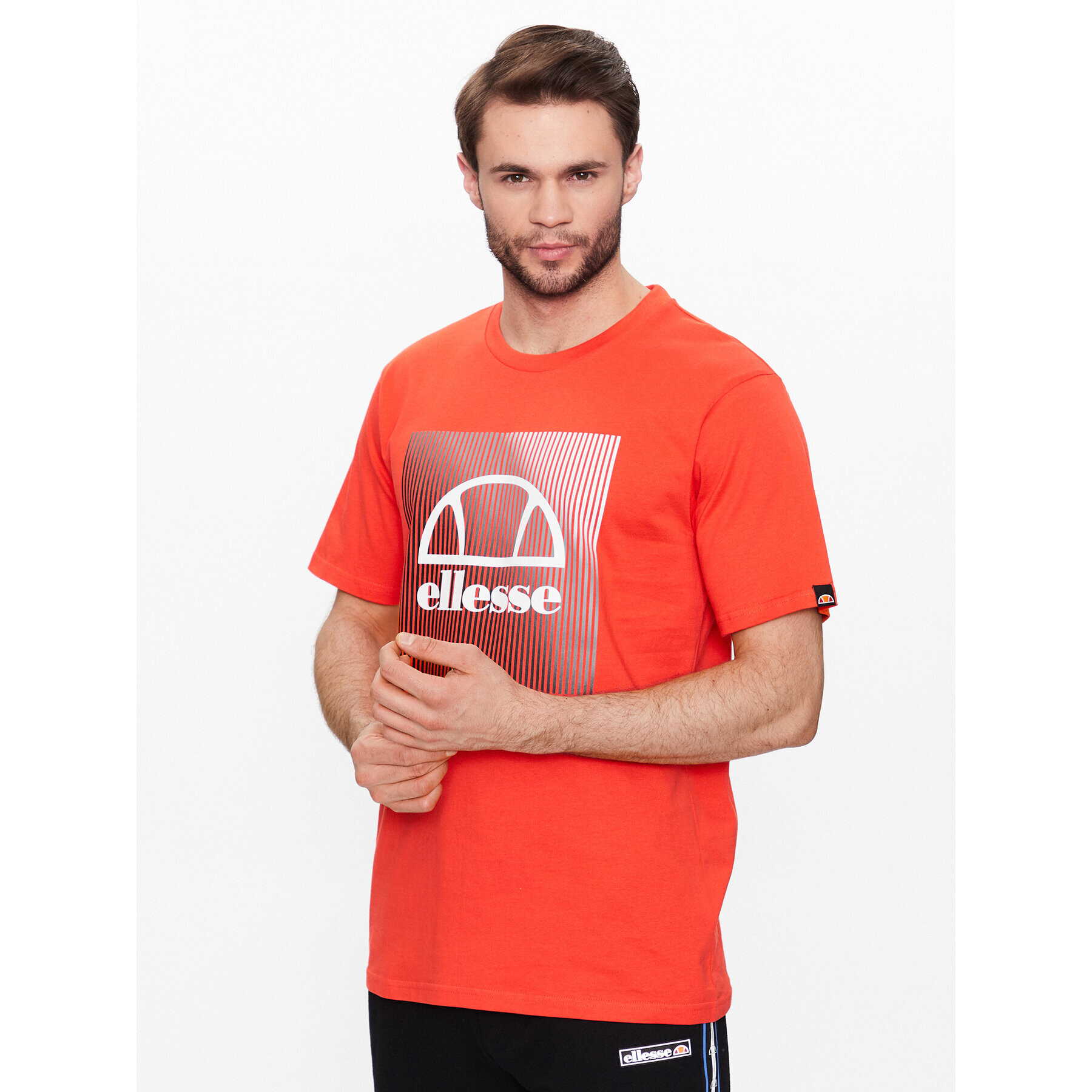 Ellesse Majica Flecta SXR17843 Rdeča Regular Fit - Pepit.si