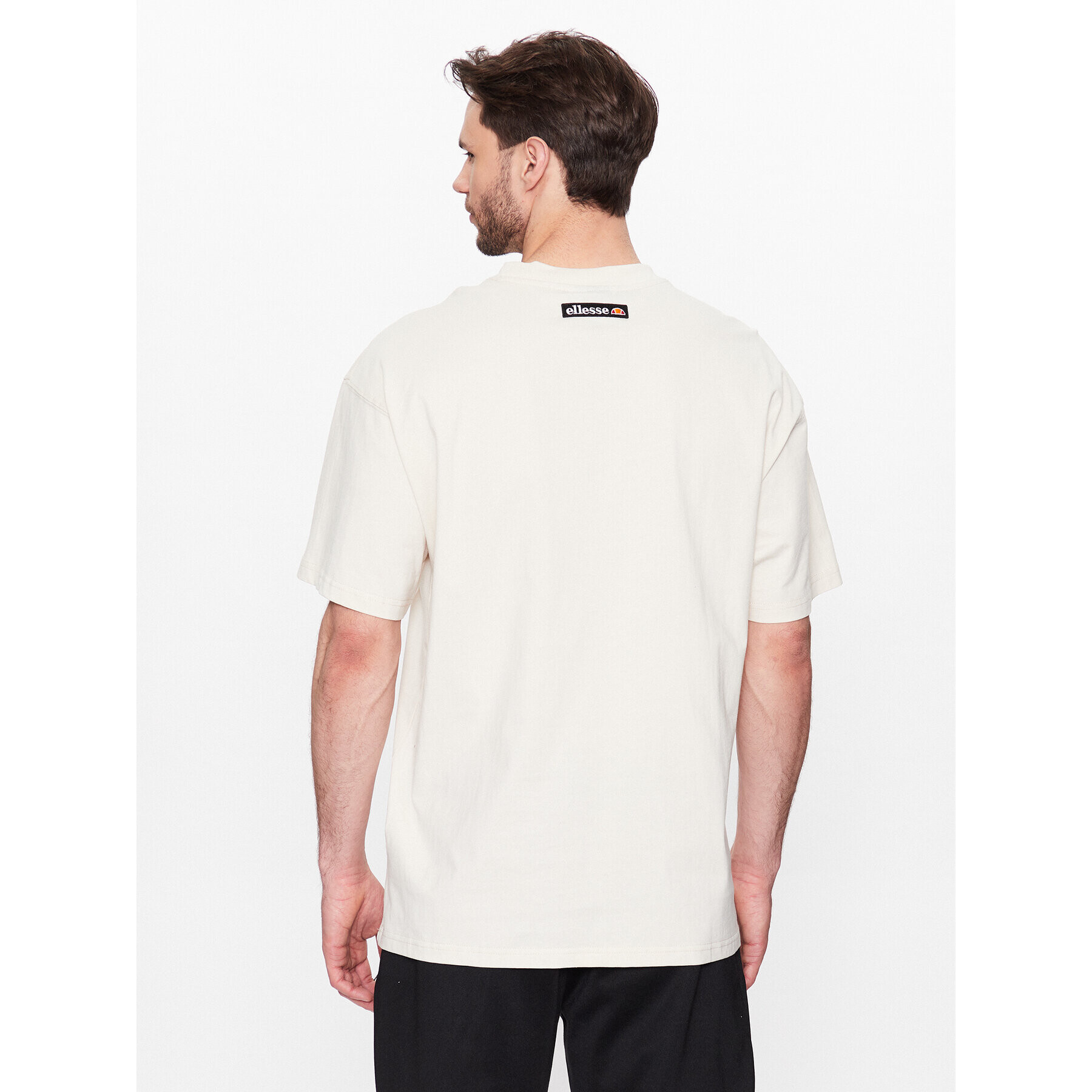 Ellesse Majica Fontelina SHR18010 Bež Regular Fit - Pepit.si