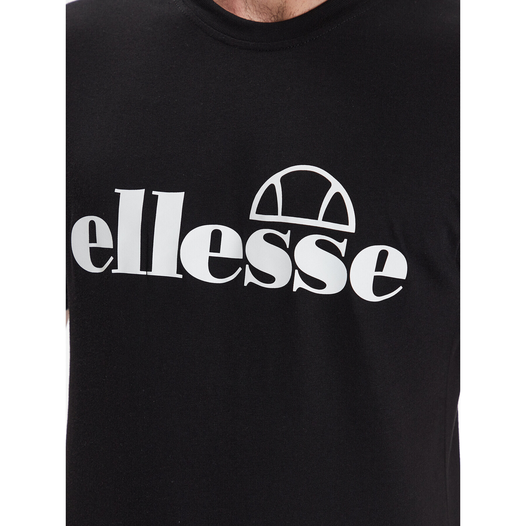 Ellesse Majica Fuenti SHP16469 Črna Regular Fit - Pepit.si