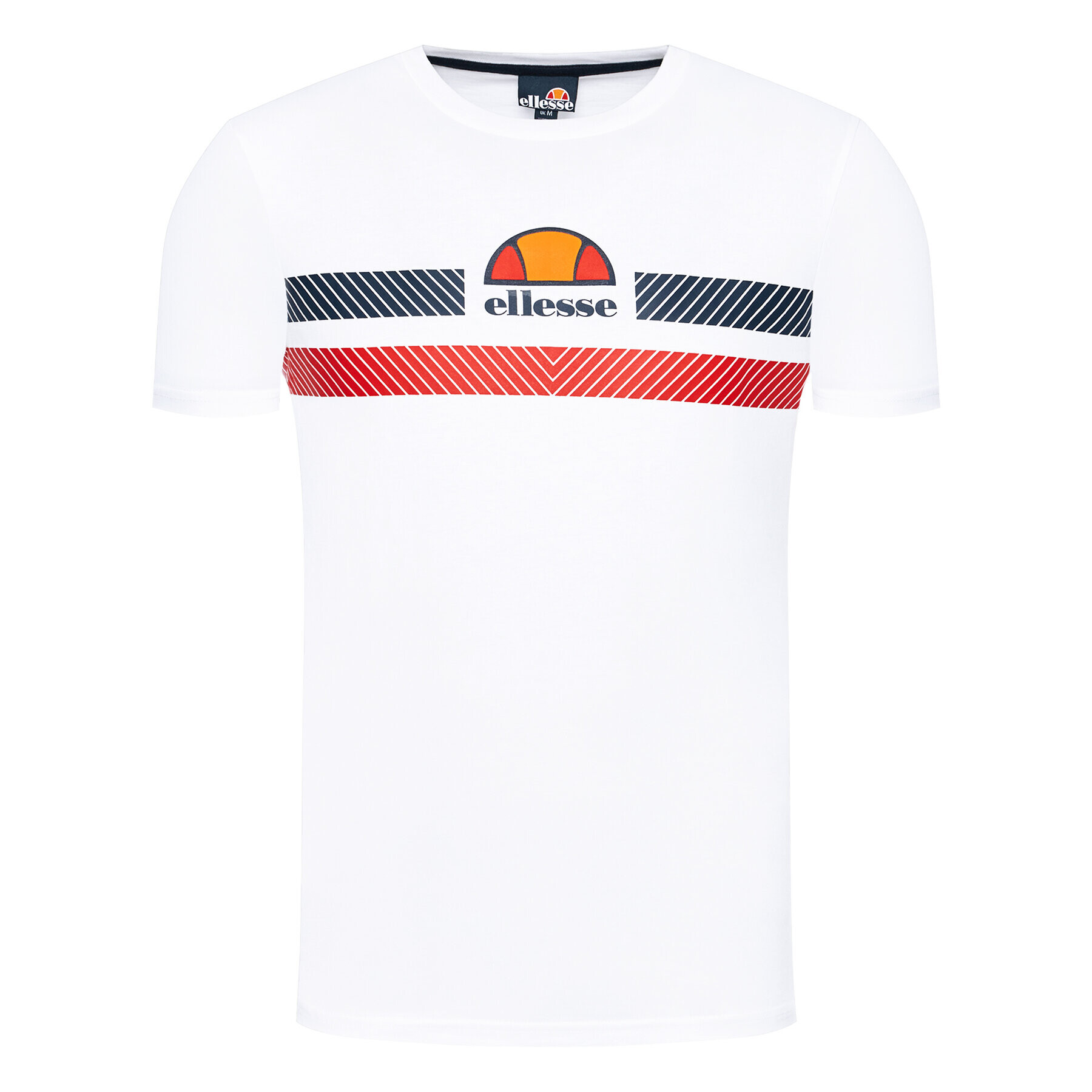 Ellesse Majica Glisenta SHI09758 Bela Regular Fit - Pepit.si