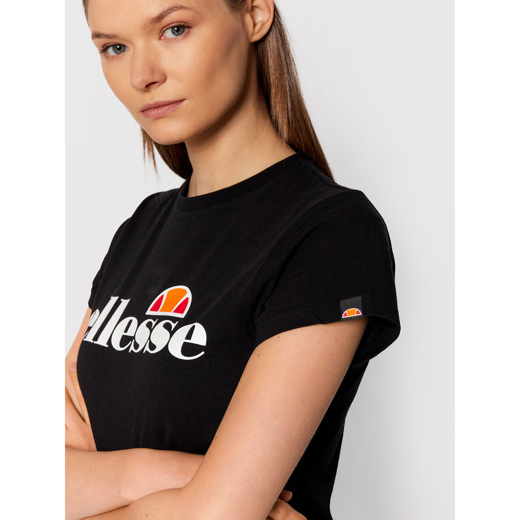 Ellesse Majica Hayes SGK11399 Črna Regular Fit - Pepit.si