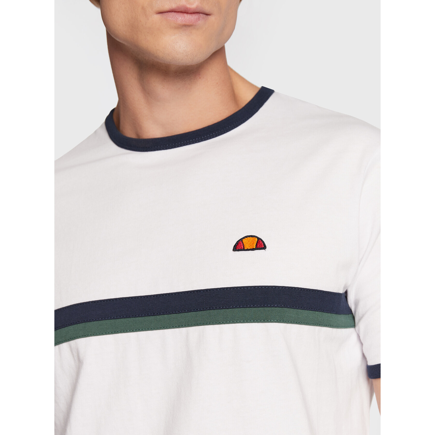 Ellesse Majica Lascio SHP15996 Bela Regular Fit - Pepit.si