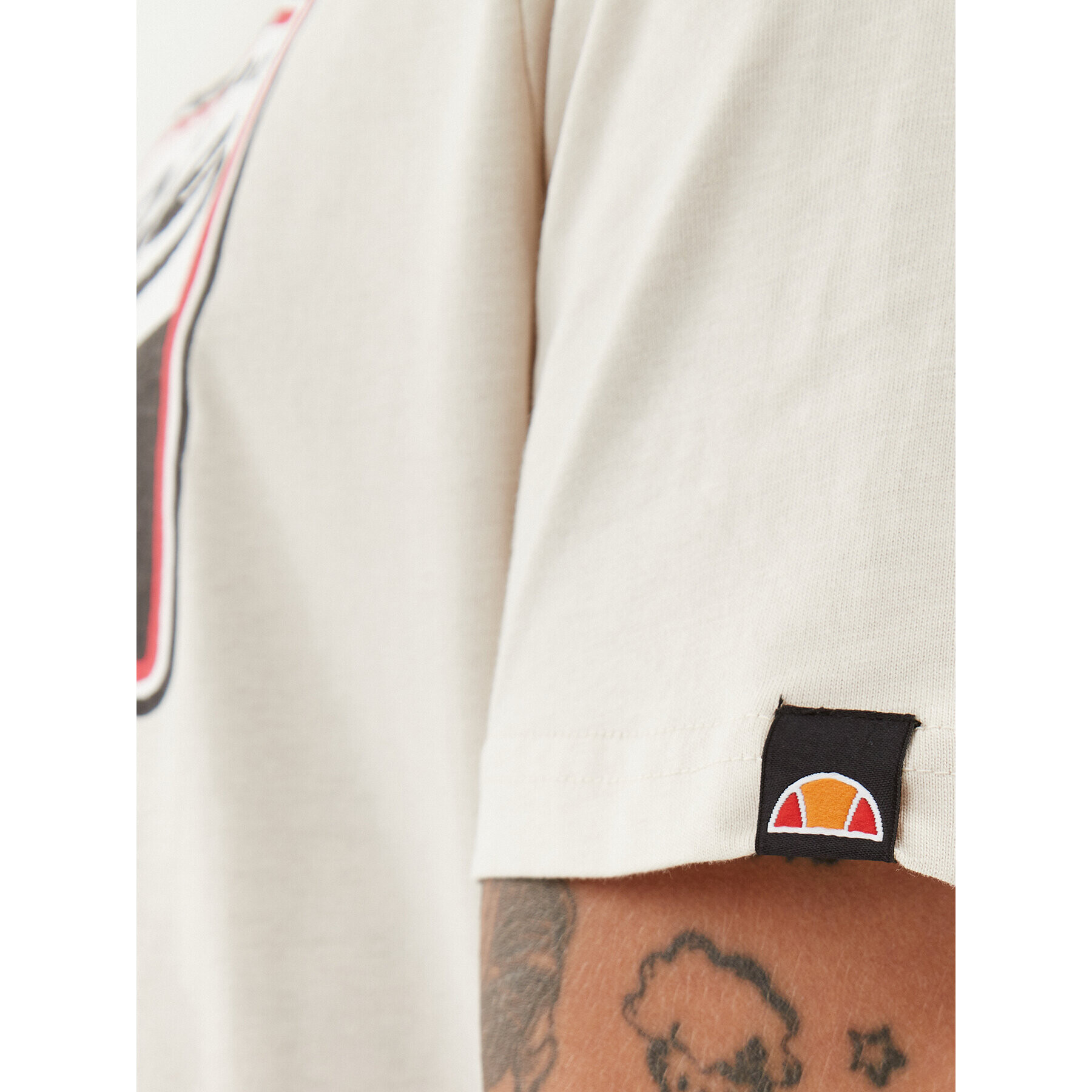 Ellesse Majica Mayya SHQ17073 Bež Regular Fit - Pepit.si