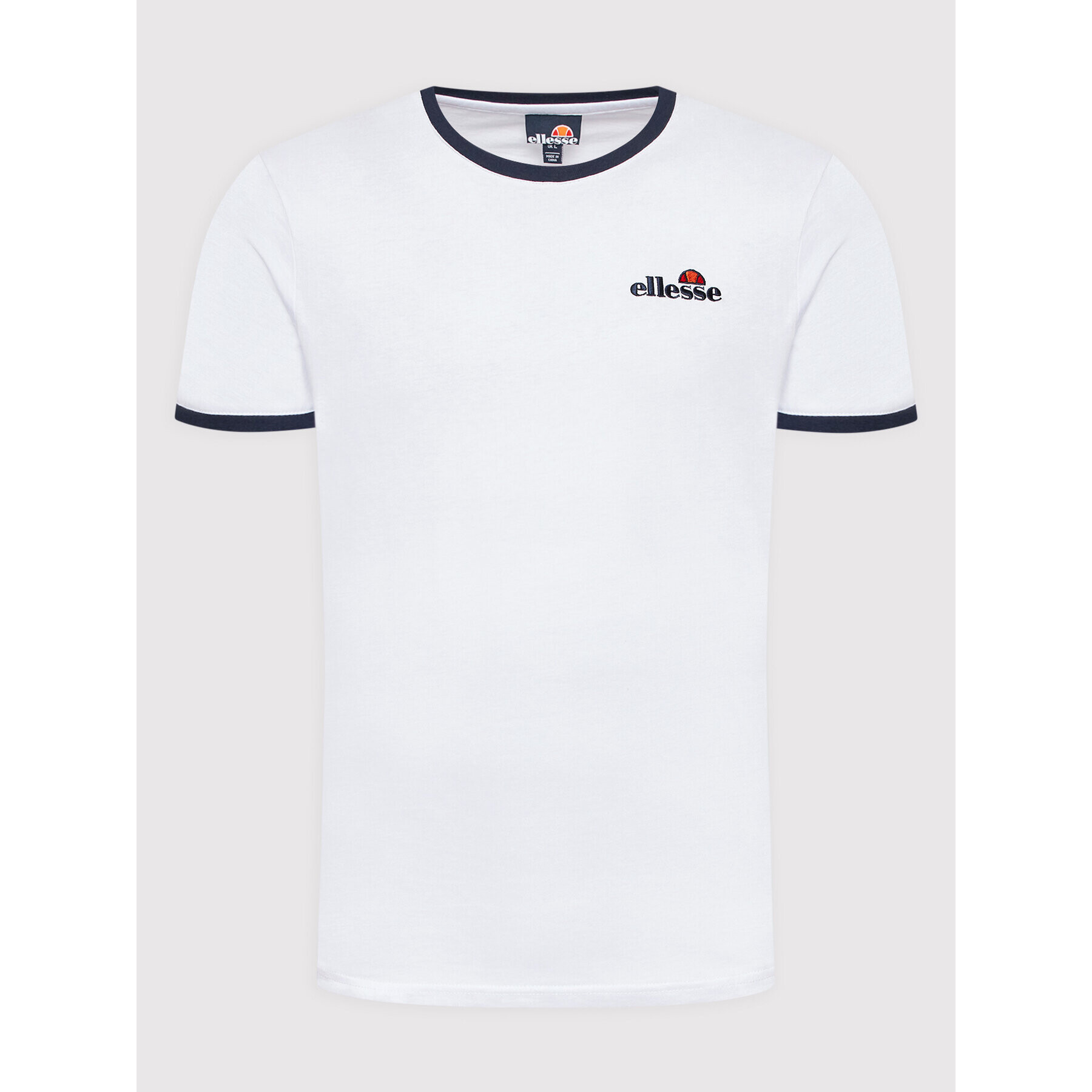 Ellesse Majica Meduno SHL10164 Bela Regular Fit - Pepit.si