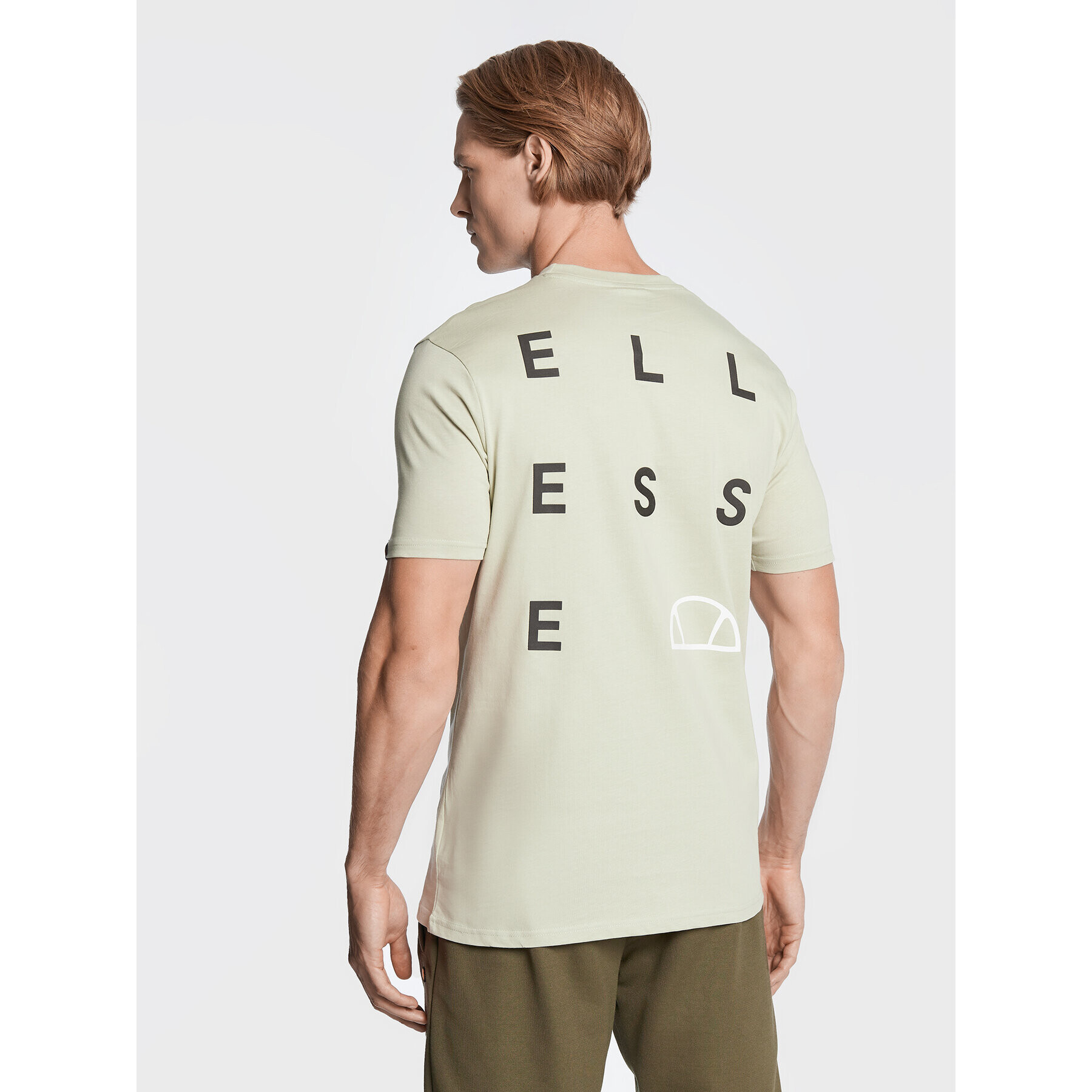 Ellesse Majica Onesto SHP15895 Zelena Regular Fit - Pepit.si