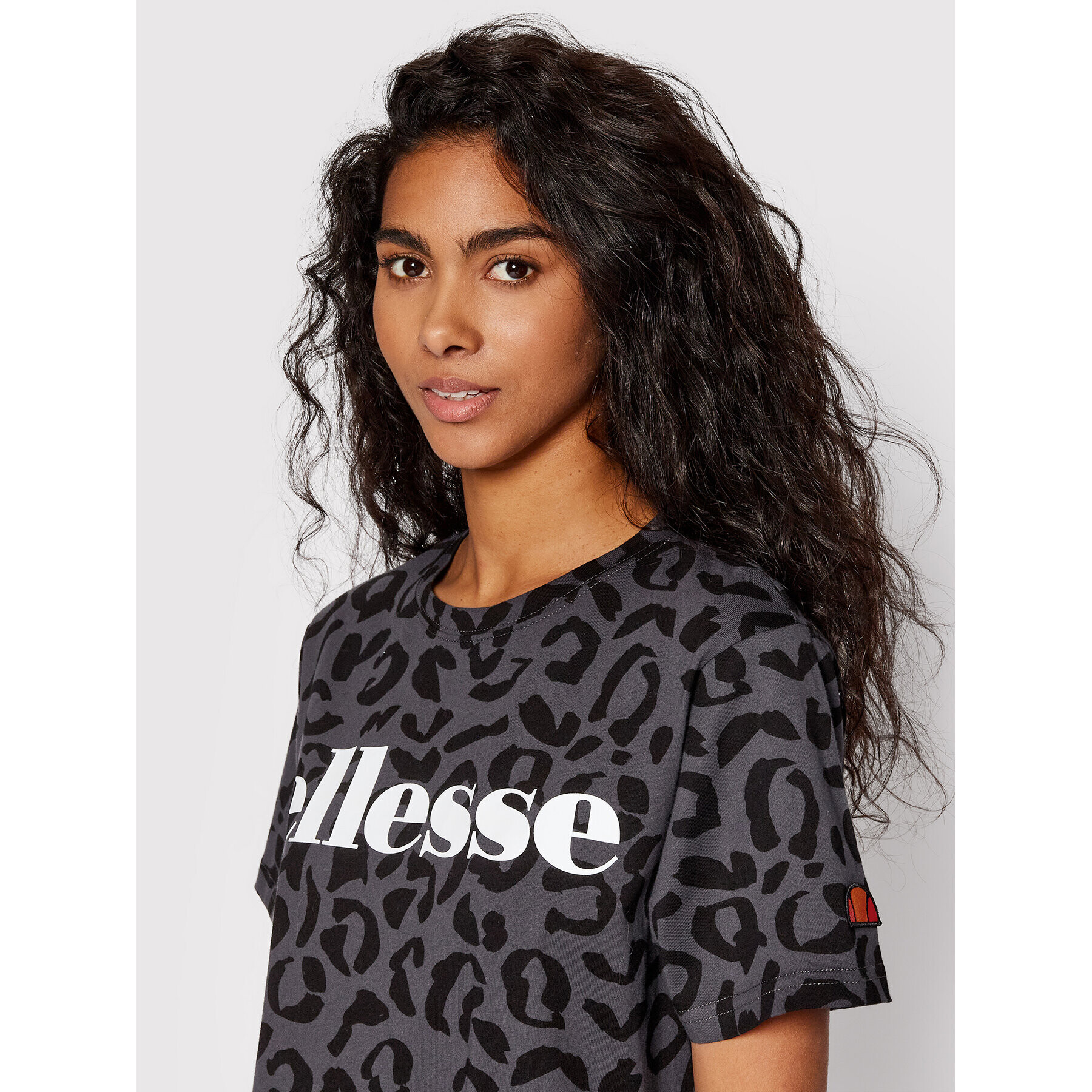 Ellesse Majica Overlep SGM14622 Črna Regular Fit - Pepit.si