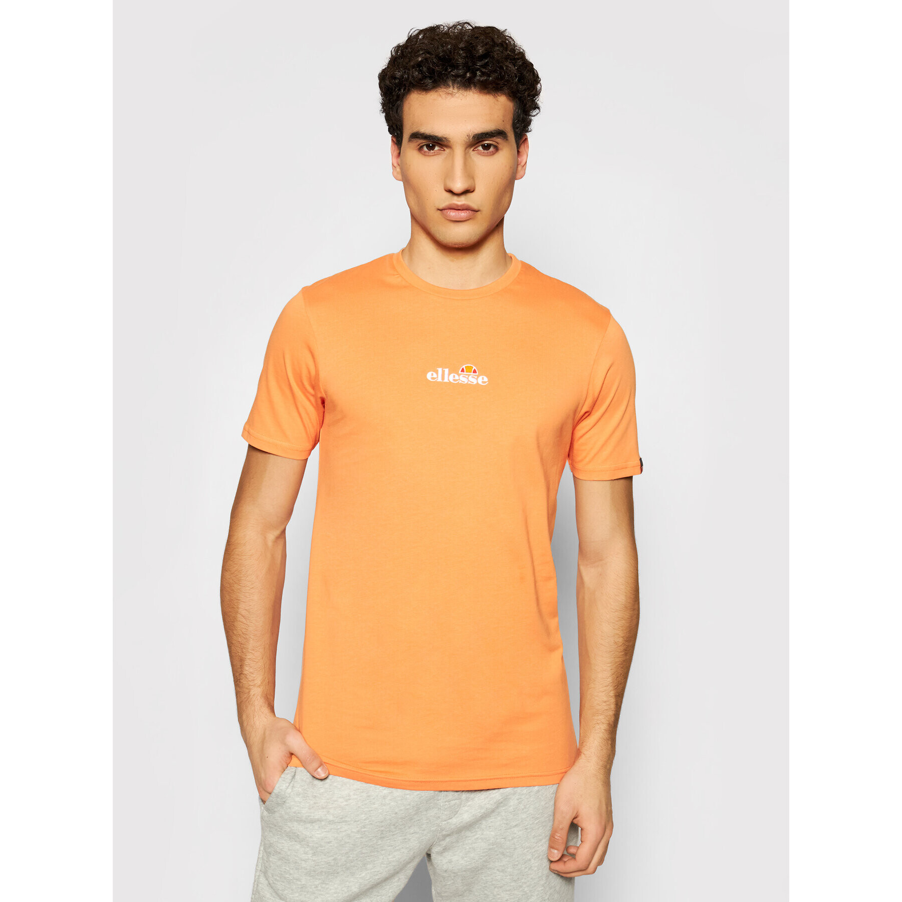 Ellesse Majica Paderno SHI11529 Oranžna Regular Fit - Pepit.si