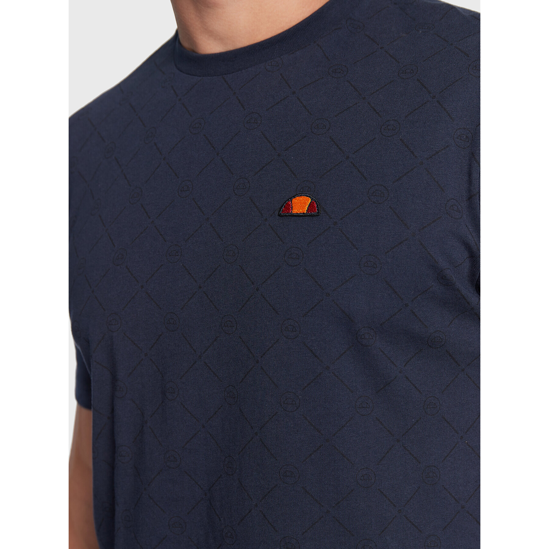 Ellesse Majica Pensavo SHP15995 Mornarsko modra Regular Fit - Pepit.si