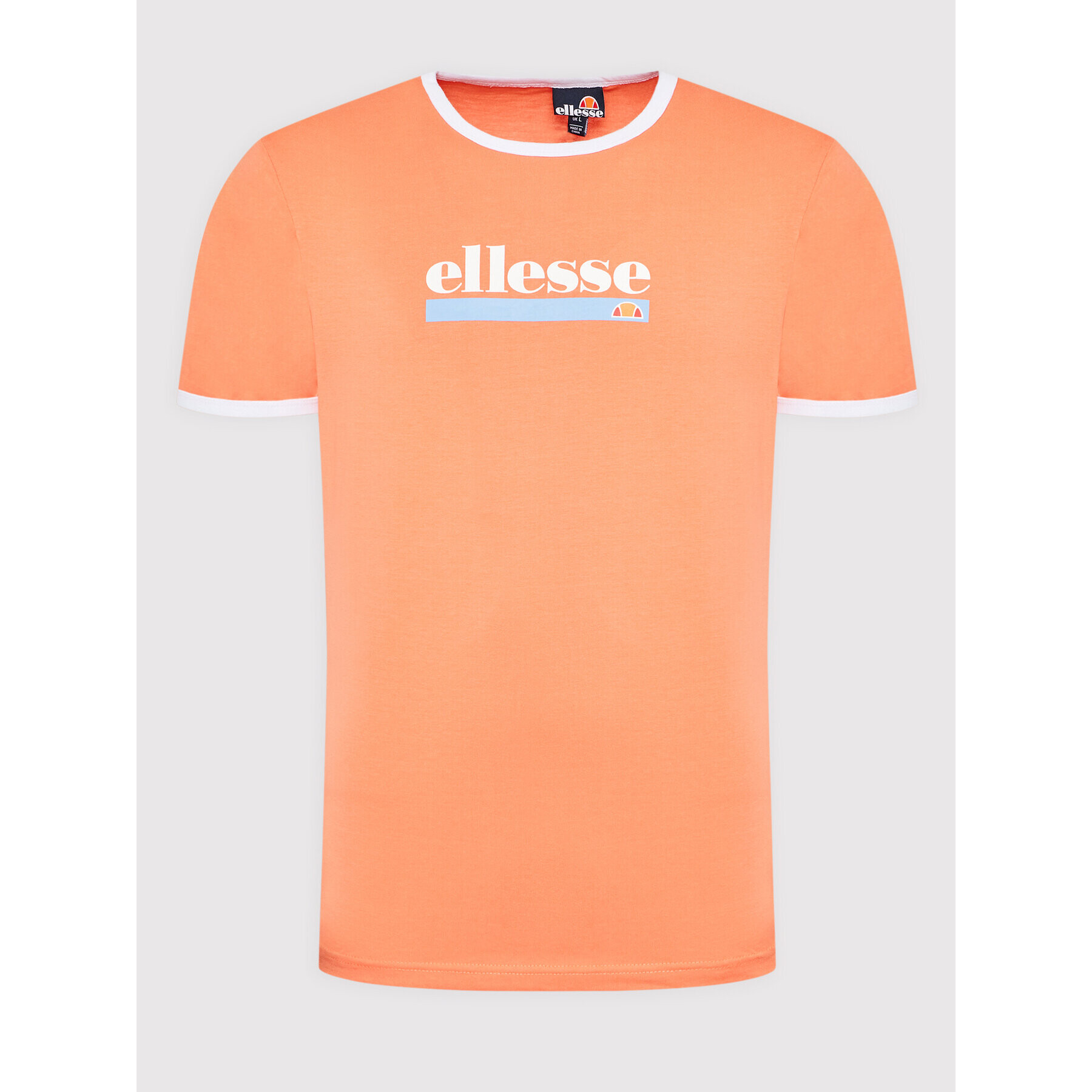 Ellesse Majica Privalova SHN15256 Oranžna Regular Fit - Pepit.si