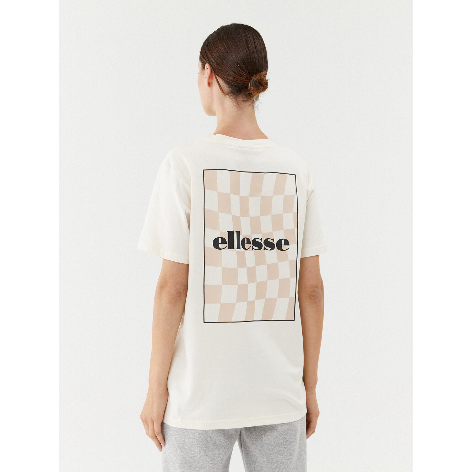 Ellesse Majica SGQ16948 Écru Regular Fit - Pepit.si