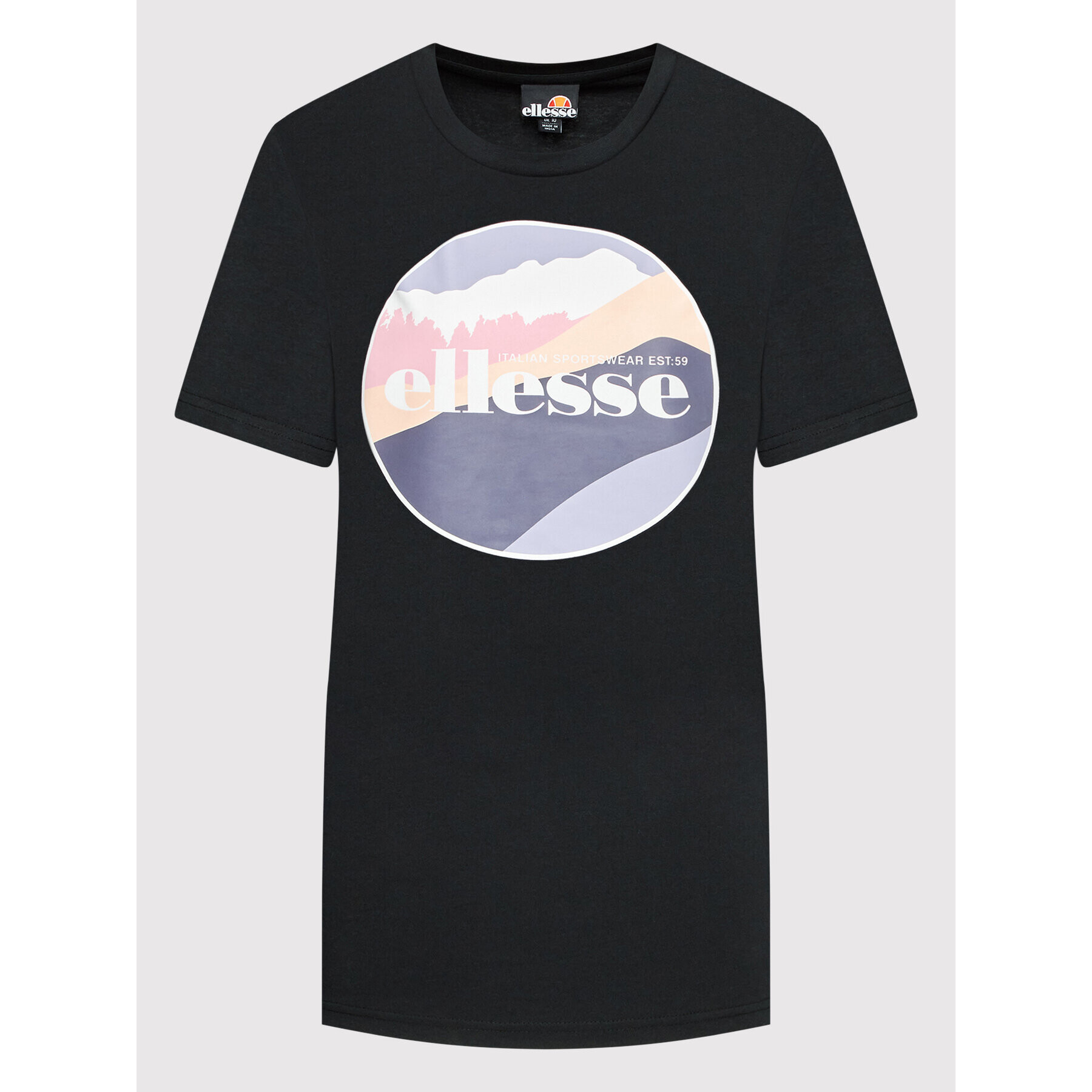 Ellesse Majica Shabunda SGM14629 Črna Relaxed Fit - Pepit.si