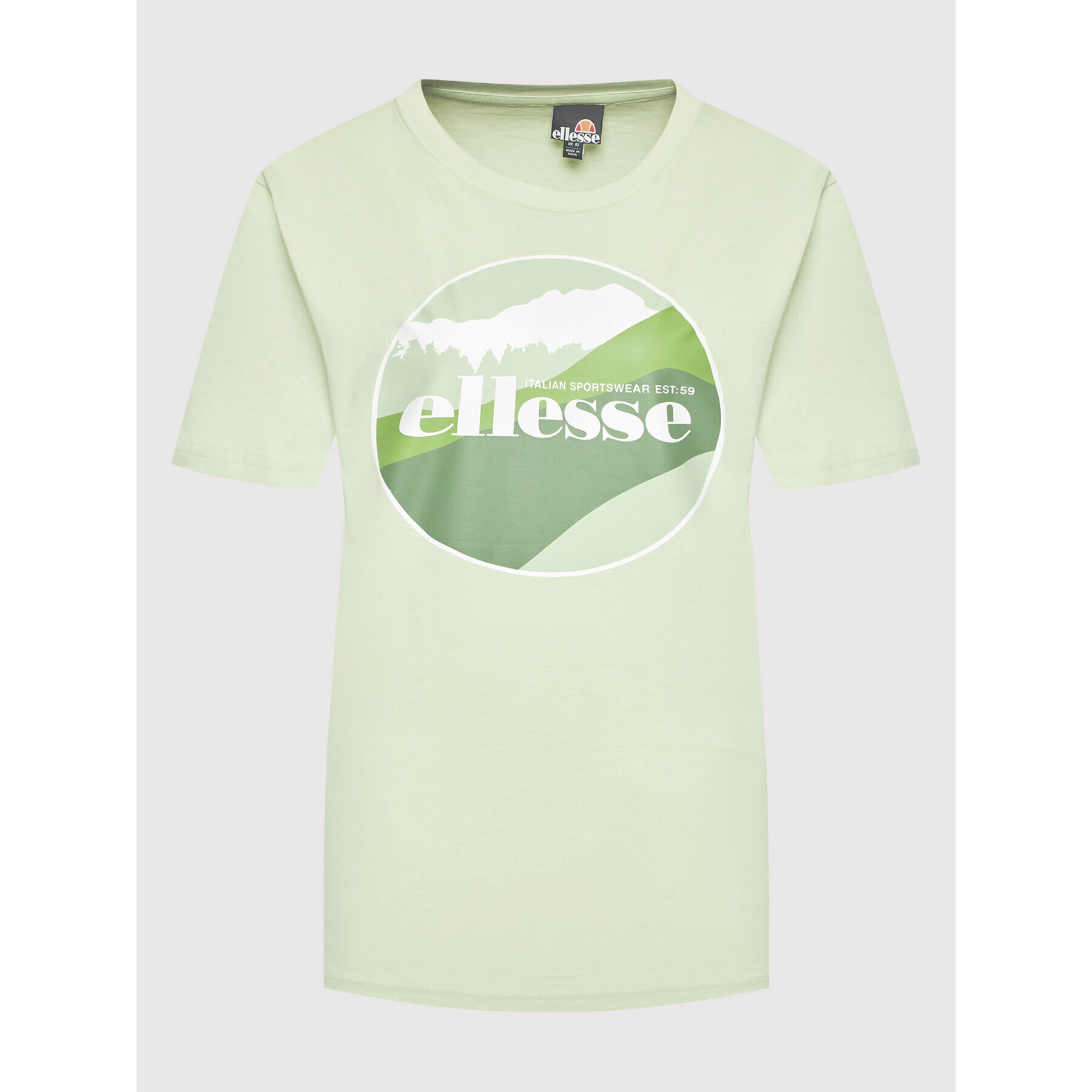 Ellesse Majica Shabunda SGM14629 Zelena Relaxed Fit - Pepit.si