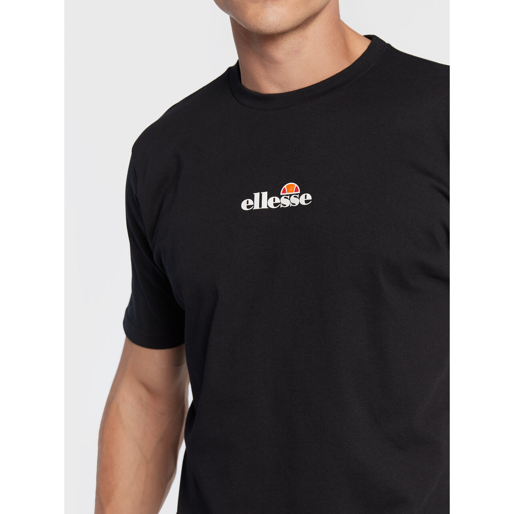 Ellesse Majica SHP15893011 Črna Regular Fit - Pepit.si