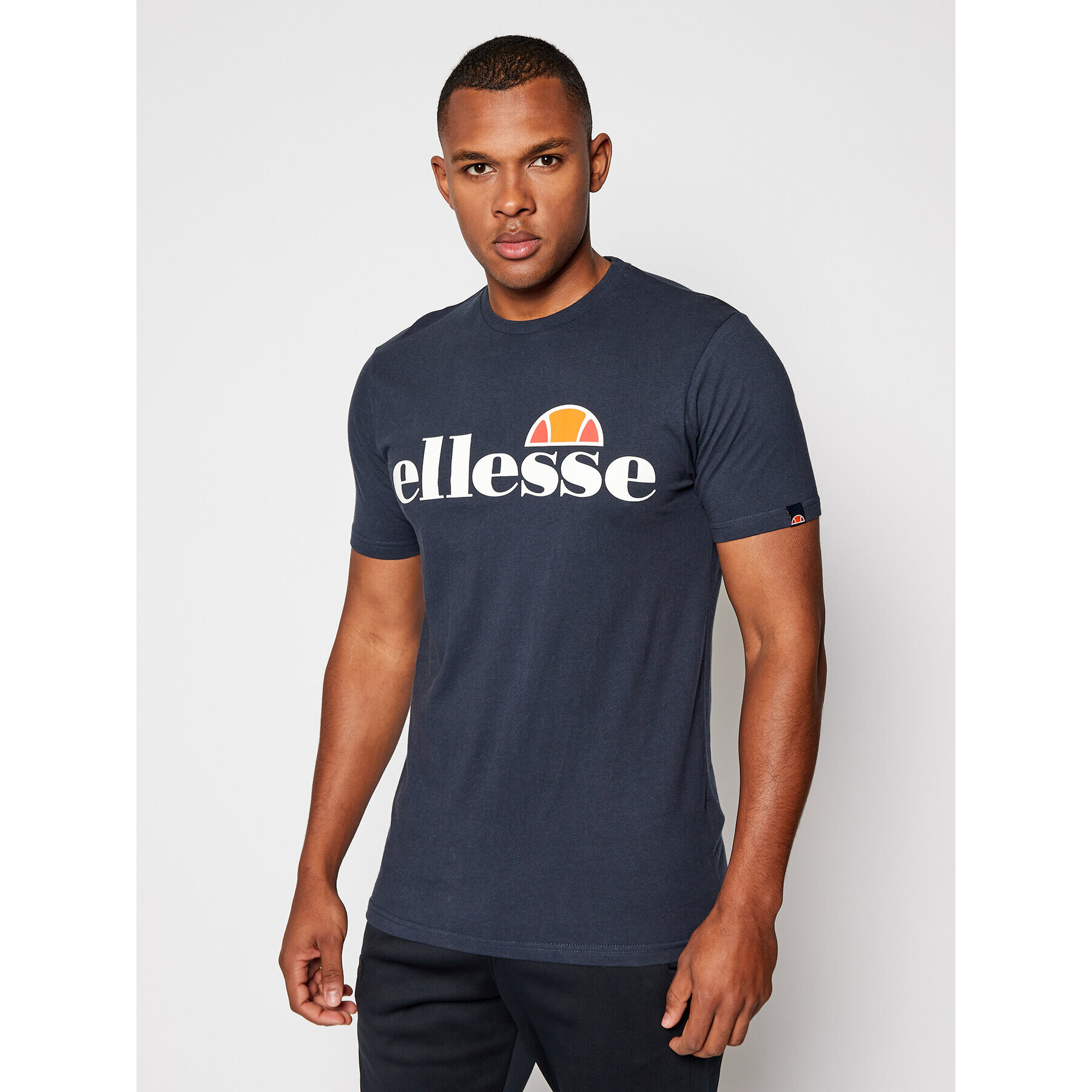 Ellesse Majica Sl Prado SHC07405 Mornarsko modra Regular Fit - Pepit.si