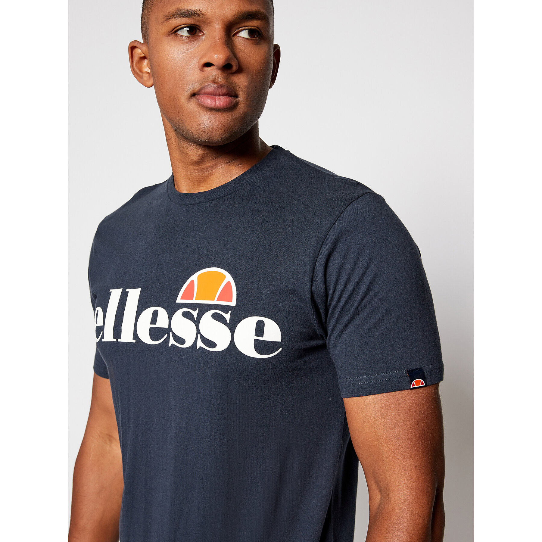 Ellesse Majica Sl Prado SHC07405 Mornarsko modra Regular Fit - Pepit.si