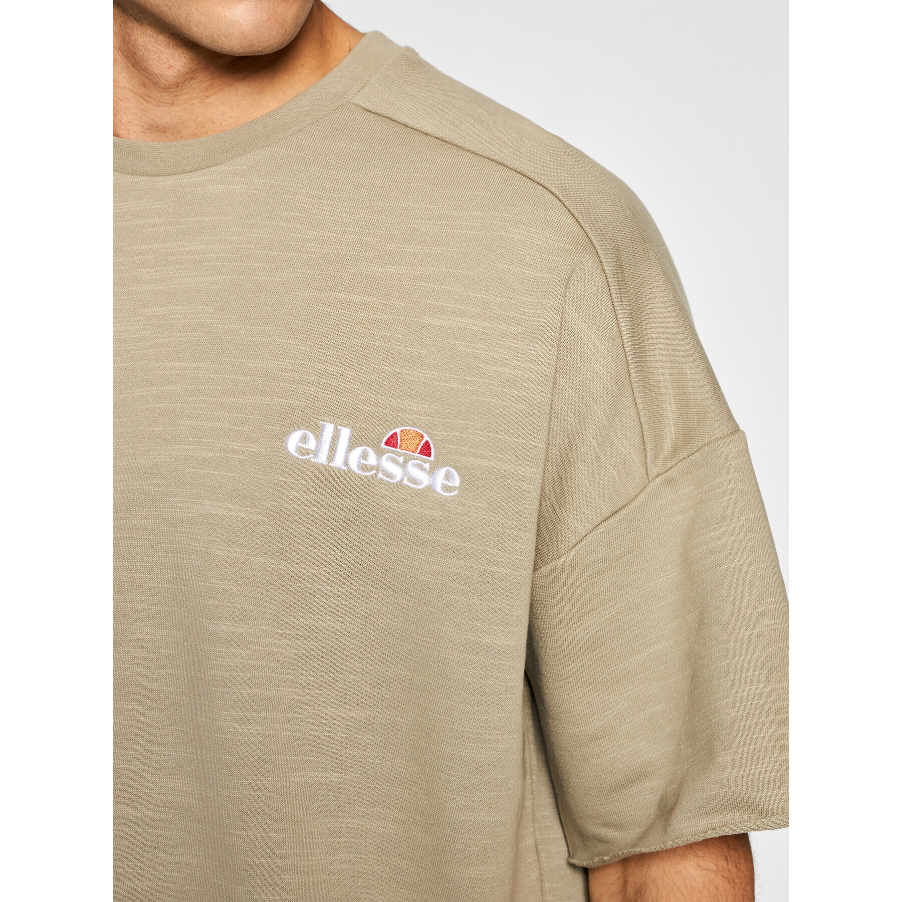 Ellesse Majica Smetilla SHJ11946 Zelena Relaxed Fit - Pepit.si