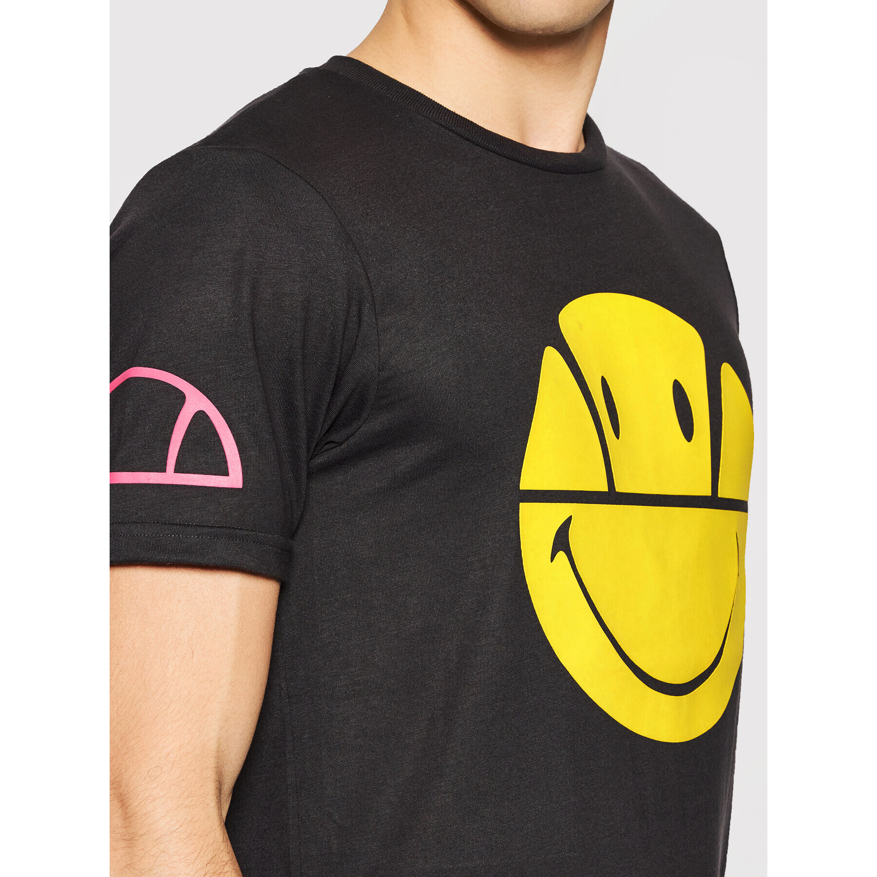 Ellesse Majica Unisex SMILEY Preasuro Tee SML13079 Siva Regular Fit - Pepit.si