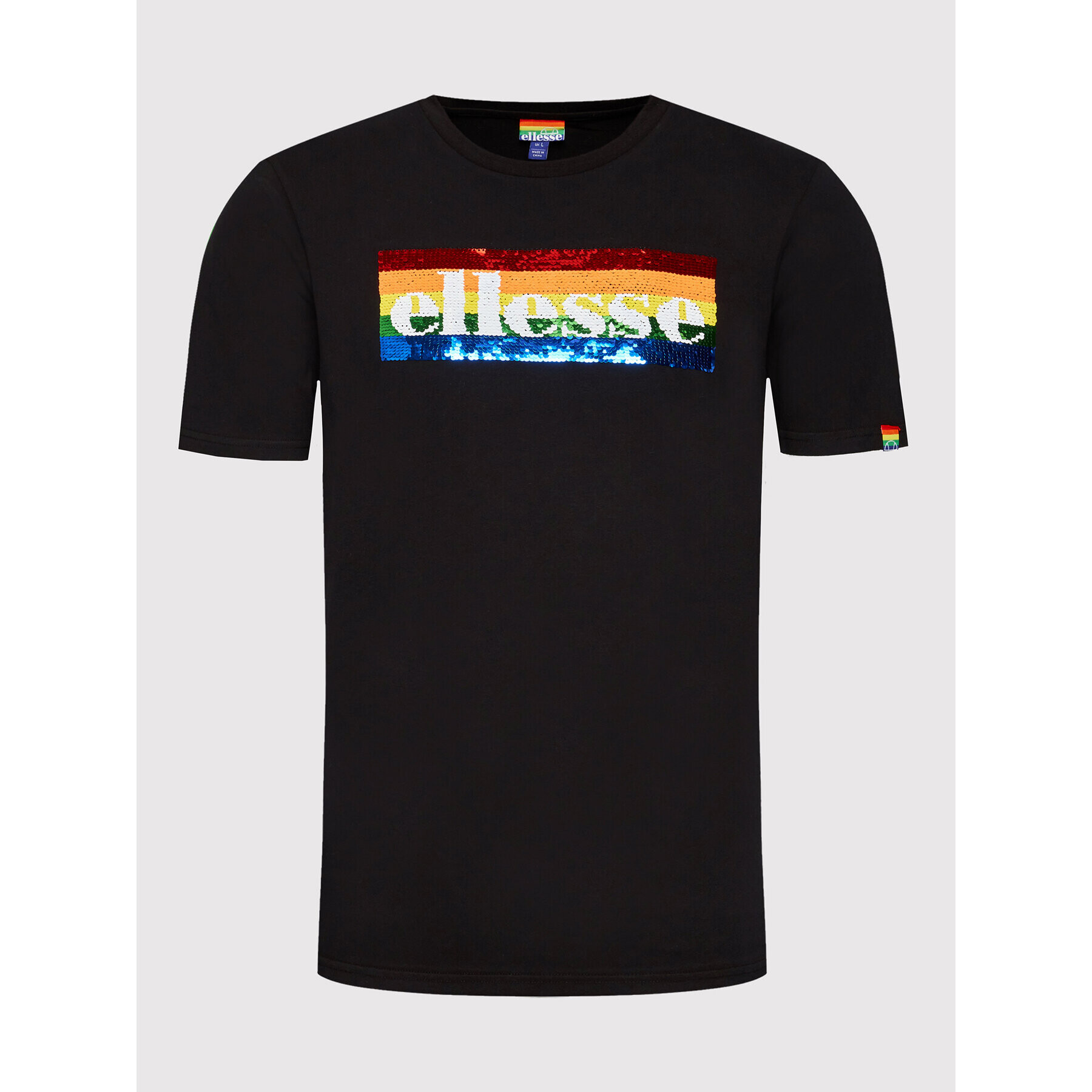 Ellesse Majica Unisex Unity SHN15709 Črna Regular Fit - Pepit.si