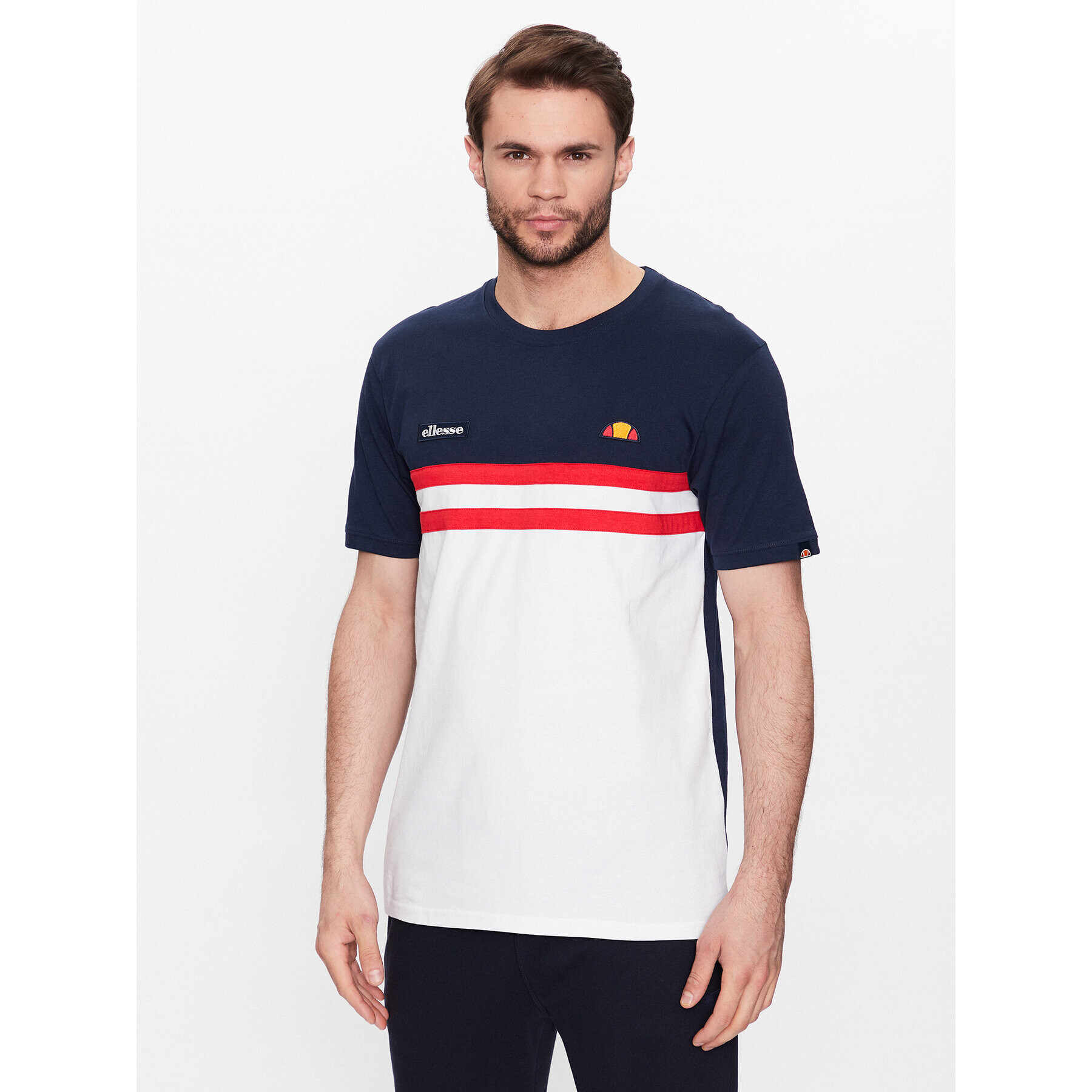 Ellesse Majica Venire SHR08507 Mornarsko modra Regular Fit - Pepit.si