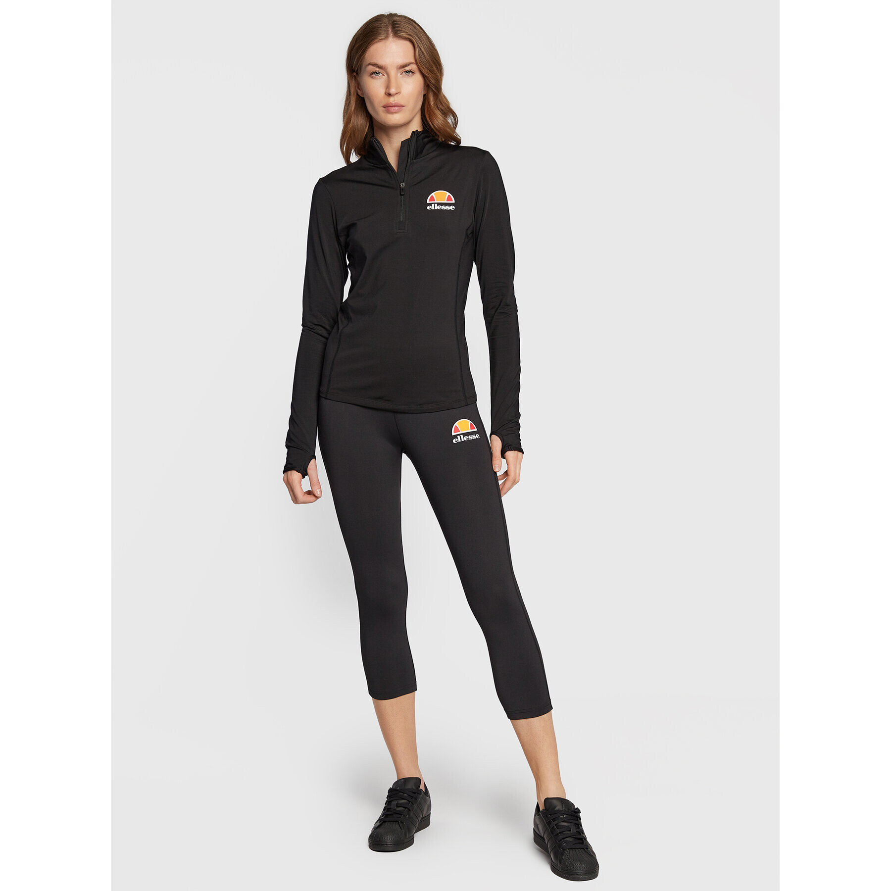 Ellesse Pajkice Vanoni SRG09917 Črna Slim Fit - Pepit.si