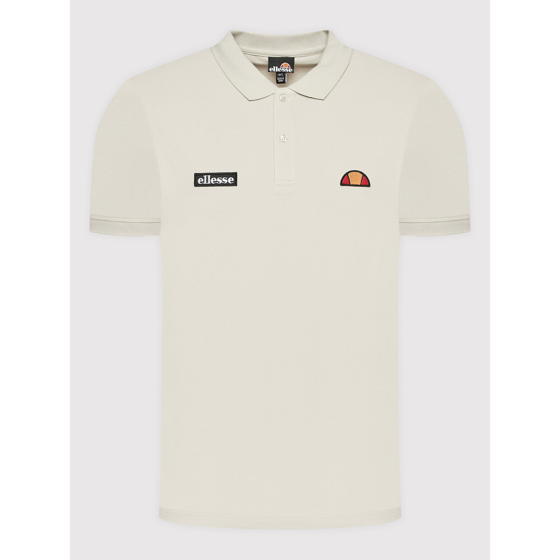 Ellesse Polo majica Montura SHM04475 Bež Regular Fit - Pepit.si