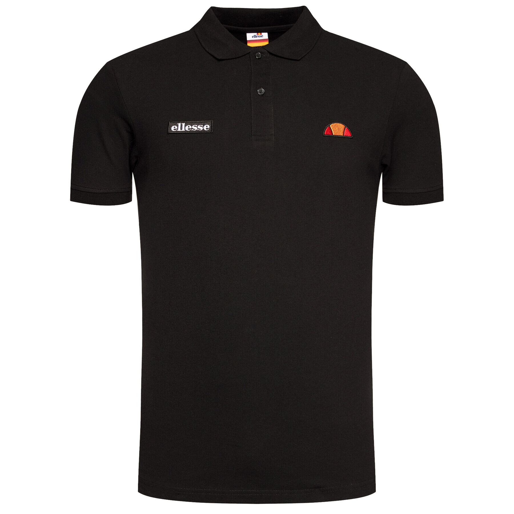 Ellesse Polo majica Montura SHS04475 Črna Regular Fit - Pepit.si