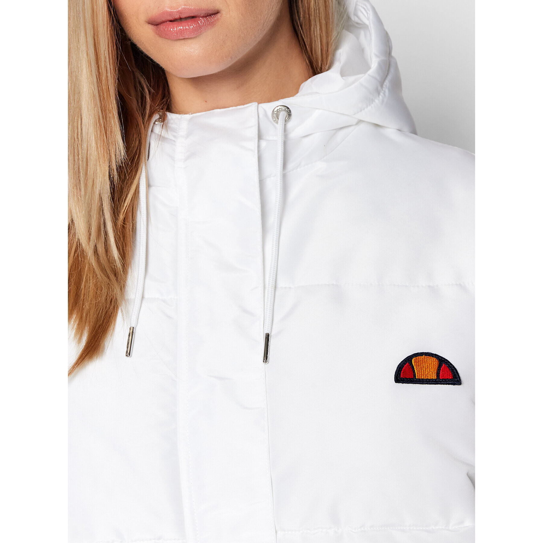 Ellesse Puhovka Pejo SGC05501 Bela Relaxed Fit - Pepit.si