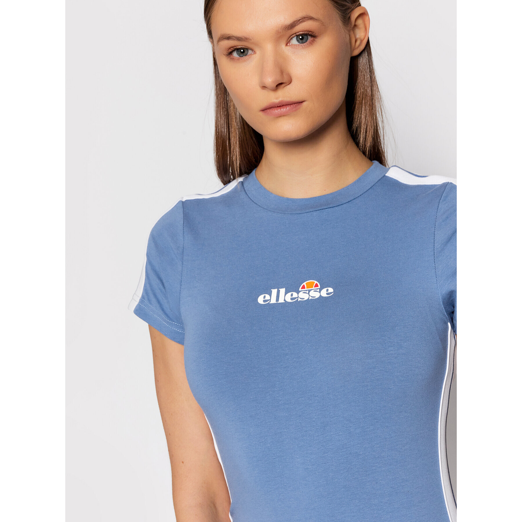 Ellesse Vsakodnevna obleka Rigi SGK08448 Modra Slim Fit - Pepit.si