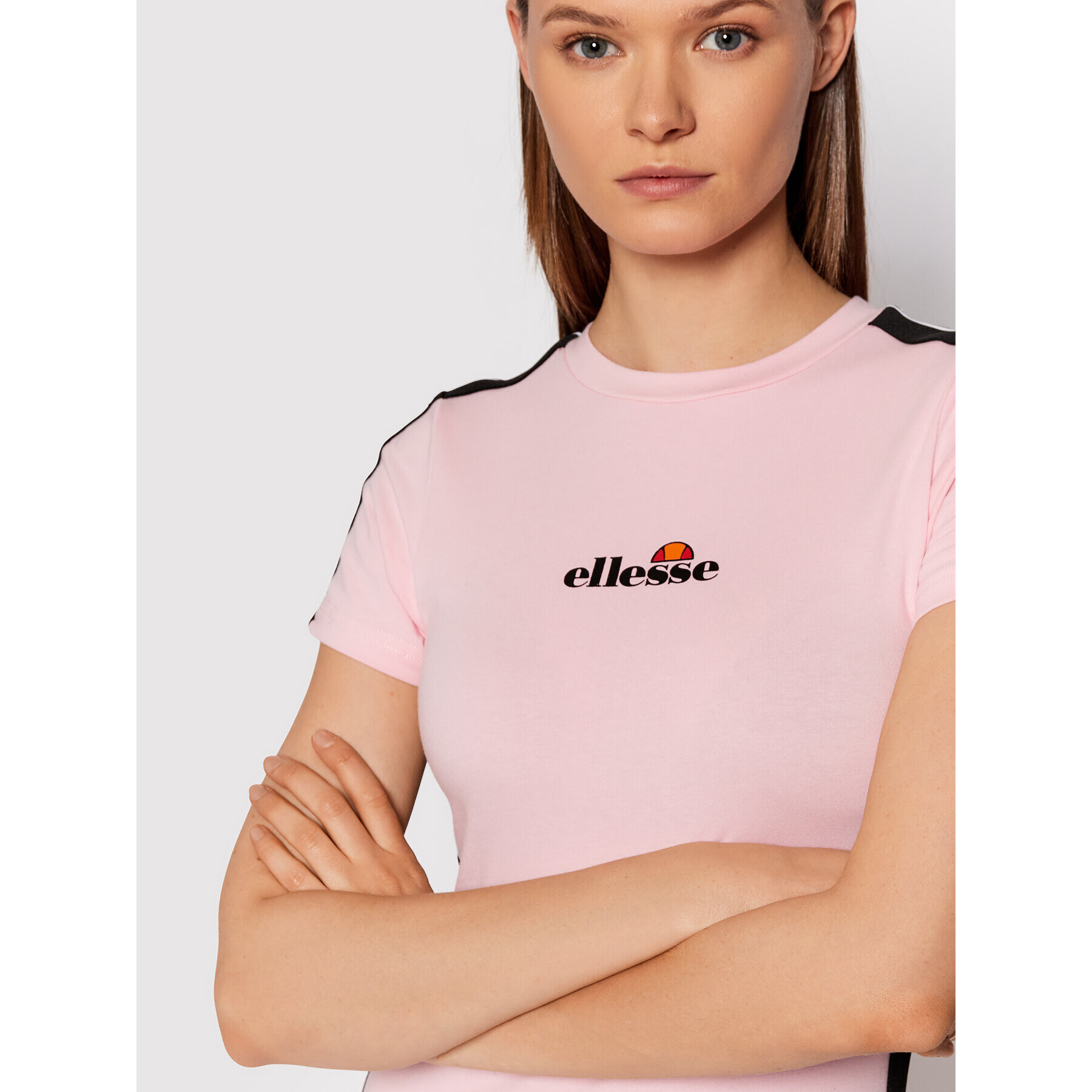 Ellesse Vsakodnevna obleka Rigi SGK08448 Roza Slim Fit - Pepit.si