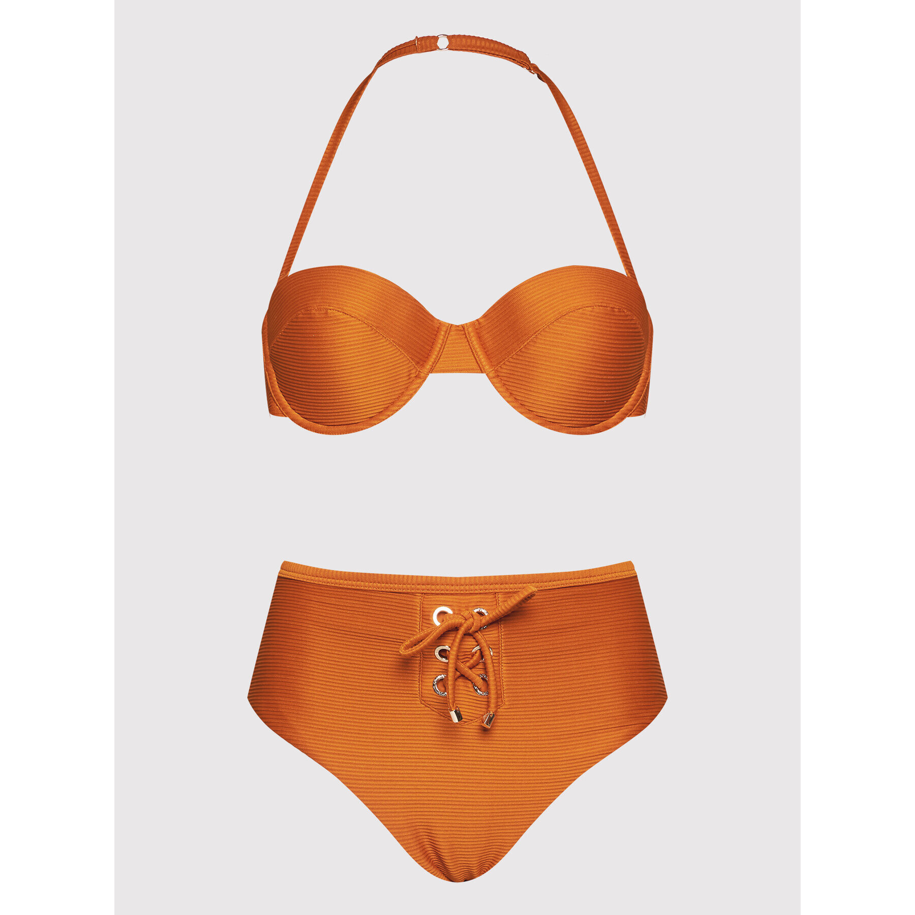 Emporio Armani Bikini 262693 2R307 00163 Oranžna - Pepit.si