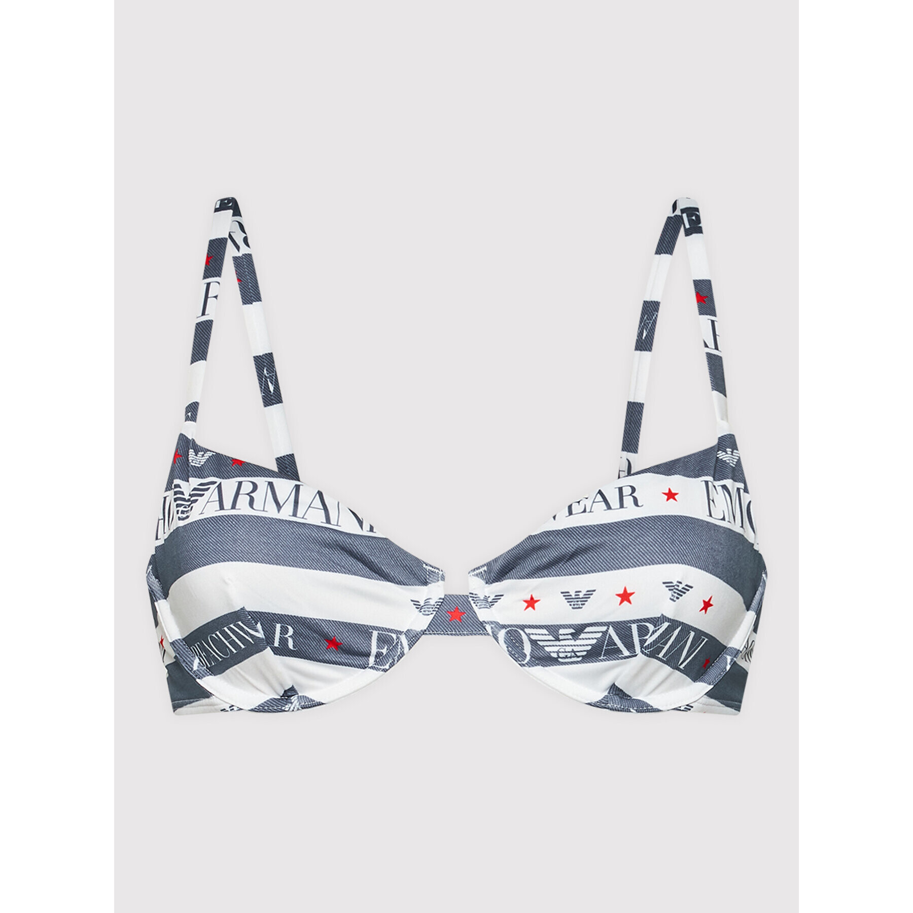 Emporio Armani Bikini 262695 2R310 25934 Mornarsko modra - Pepit.si