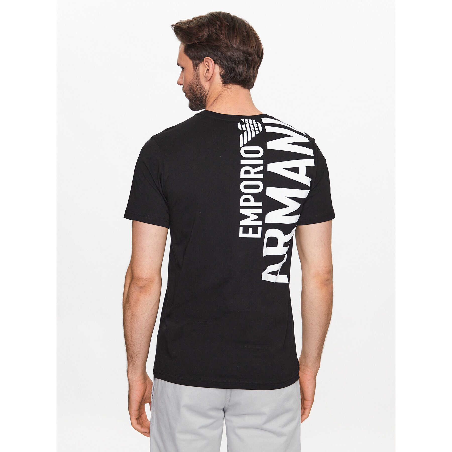 Emporio Armani Majica 211818 3R476 21821 Črna Regular Fit - Pepit.si