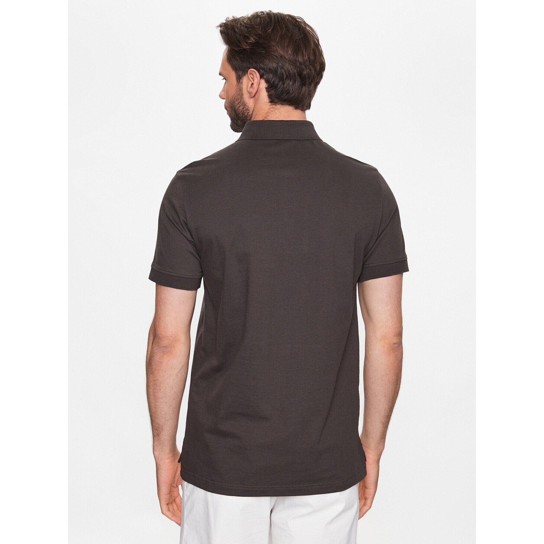 Emporio Armani Polo majica 211804 3R461 06154 Siva Regular Fit - Pepit.si