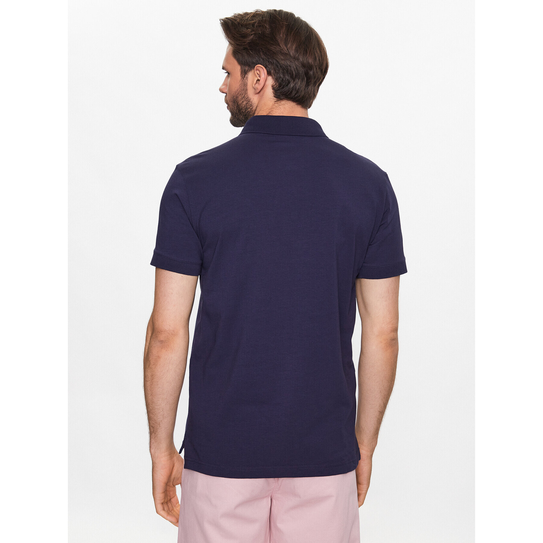 Emporio Armani Polo majica 211804 3R482 48336 Mornarsko modra Regular Fit - Pepit.si