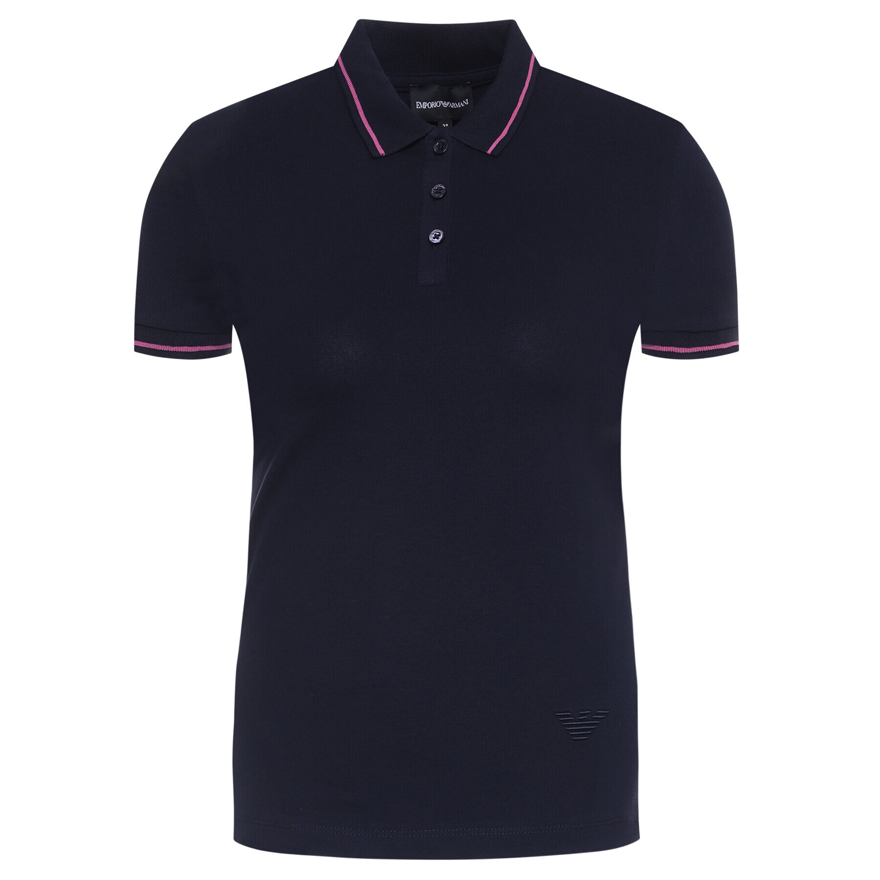 Emporio Armani Polo majica 3H2M7W 2JBXZ 0922 Mornarsko modra Regular Fit - Pepit.si