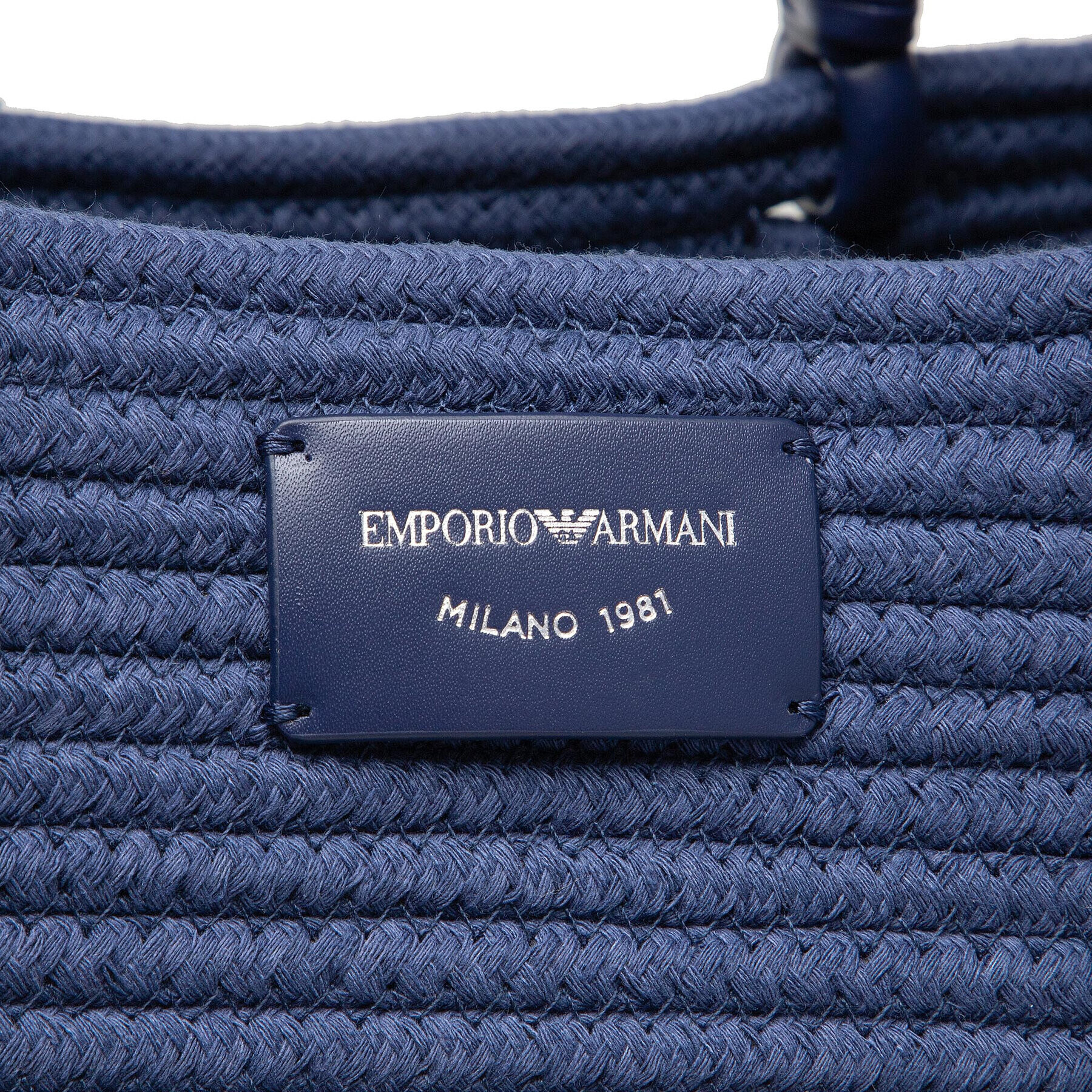 Emporio Armani Ročna torba Y3D237 Y405Y 87093 Modra - Pepit.si