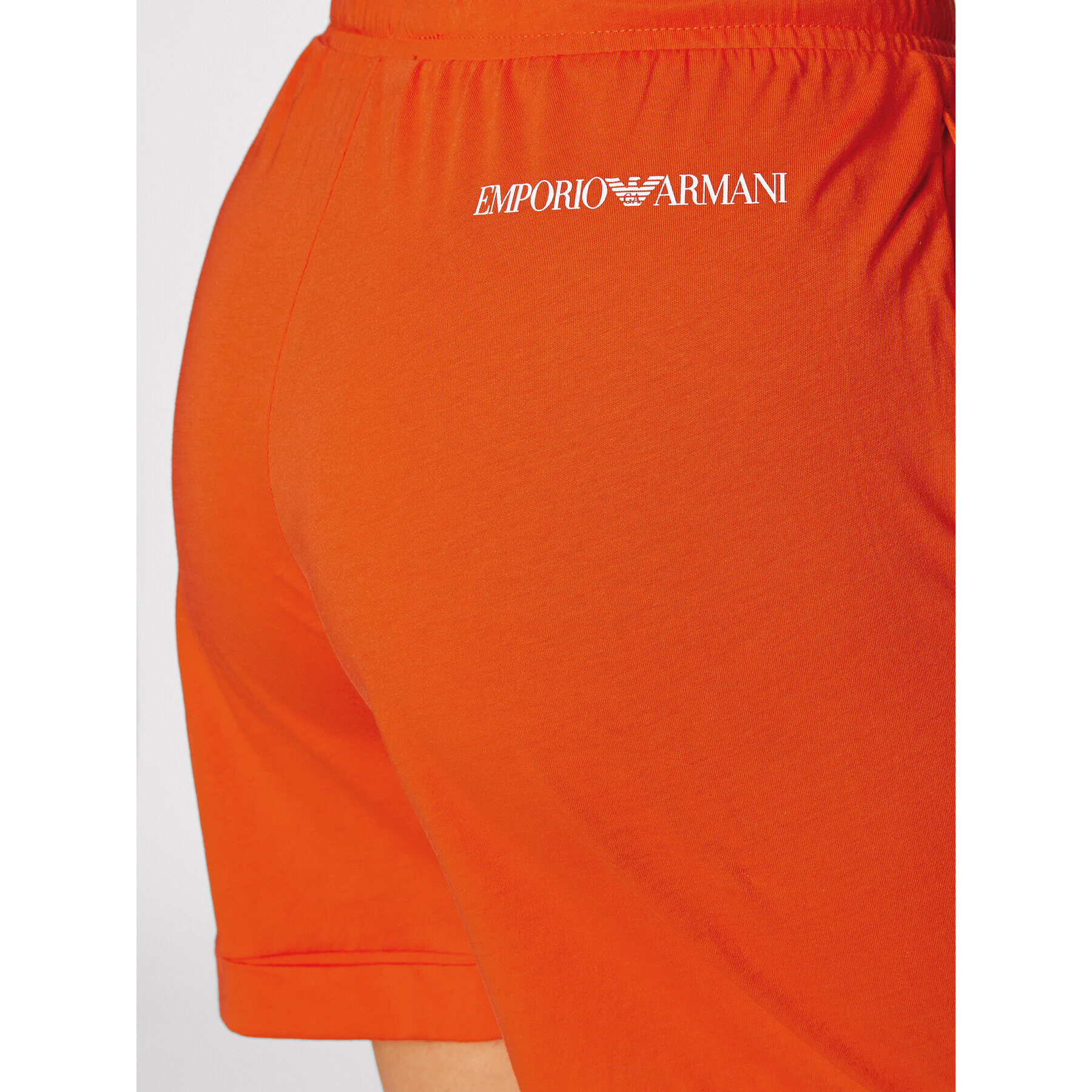 Emporio Armani Športne kratke hlače 262723 2R340 17062 Oranžna Regular Fit - Pepit.si