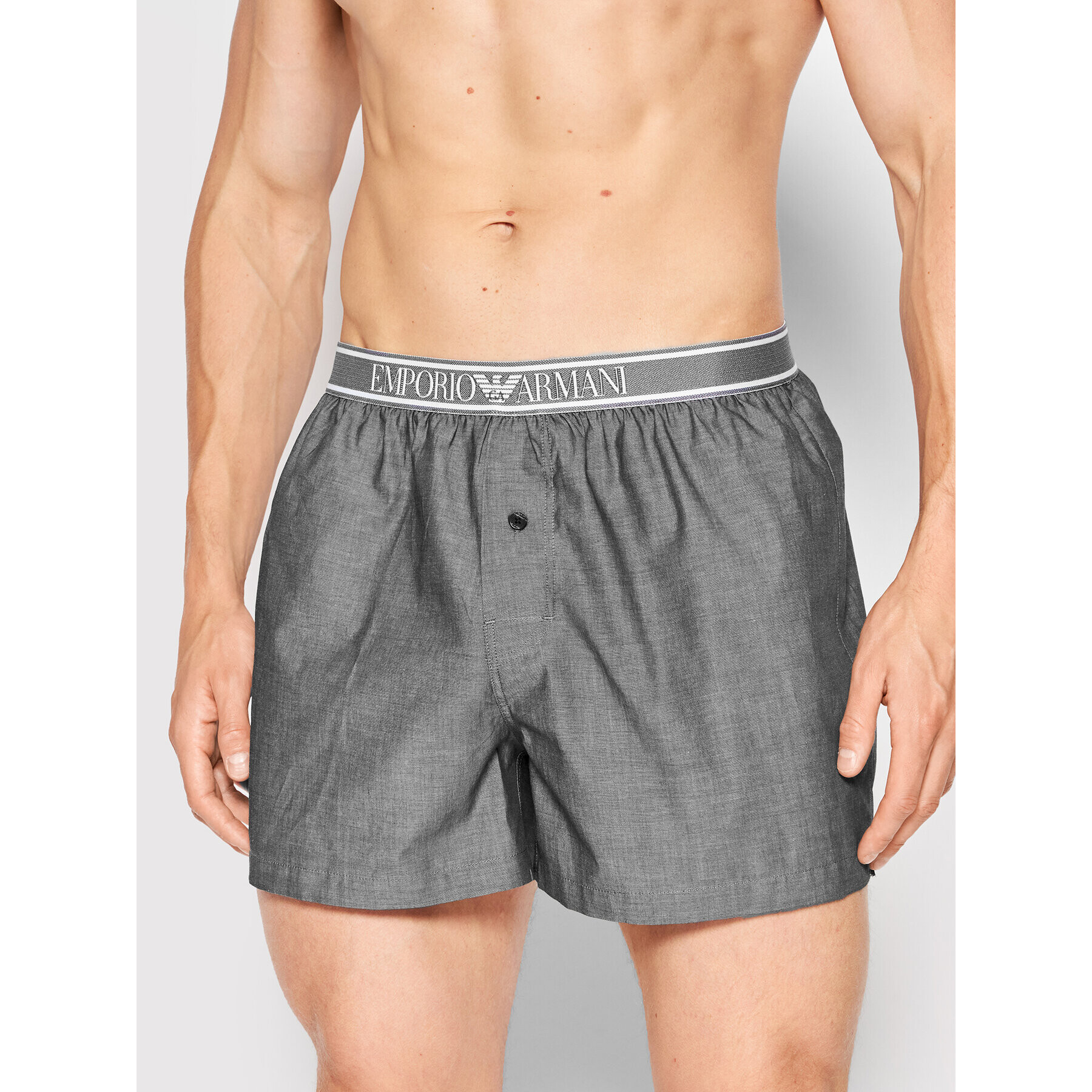 Emporio Armani Underwear Boksarice 110991 2R576 12621 Siva - Pepit.si