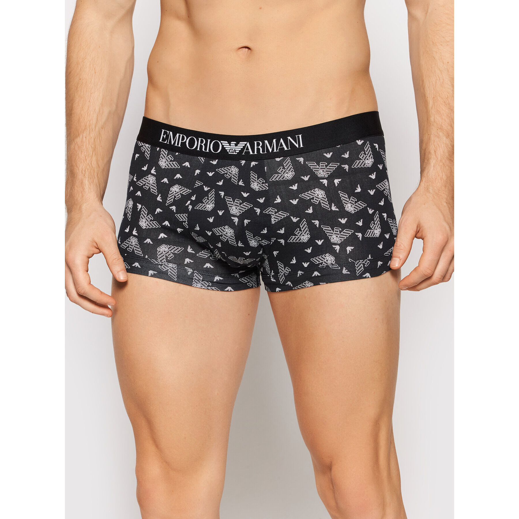 Emporio Armani Underwear Boksarice 111389 1A506 06121 Črna - Pepit.si