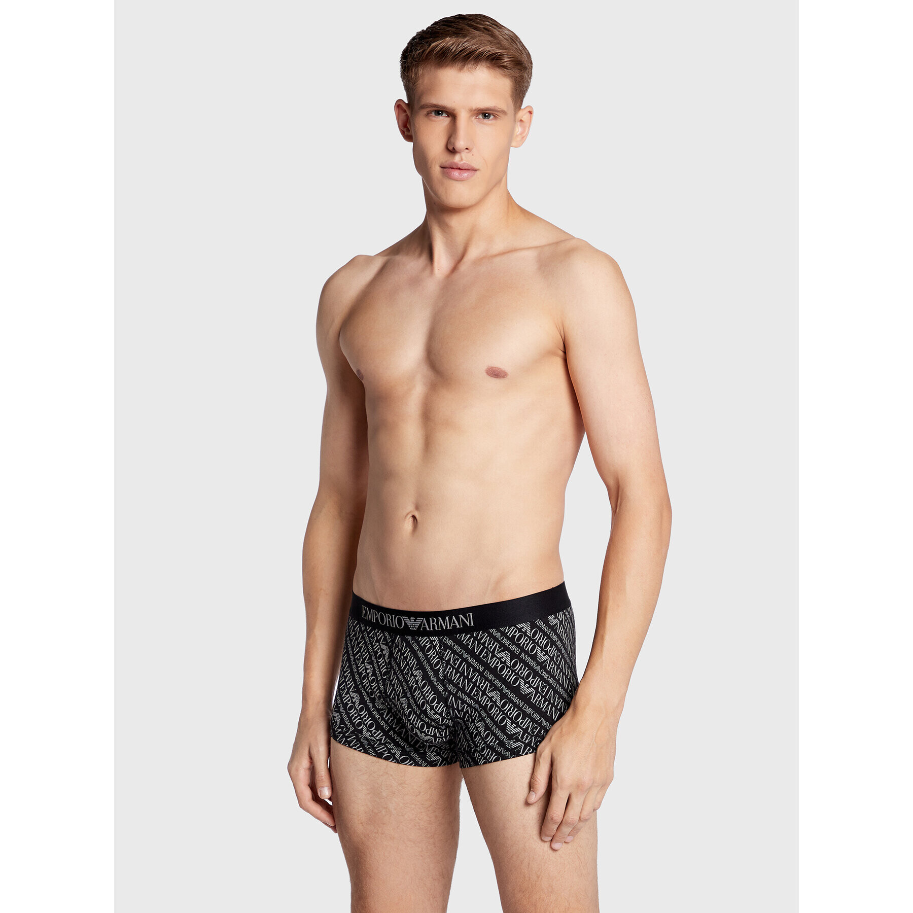 Emporio Armani Underwear Boksarice 111389 2F506 17521 Črna - Pepit.si