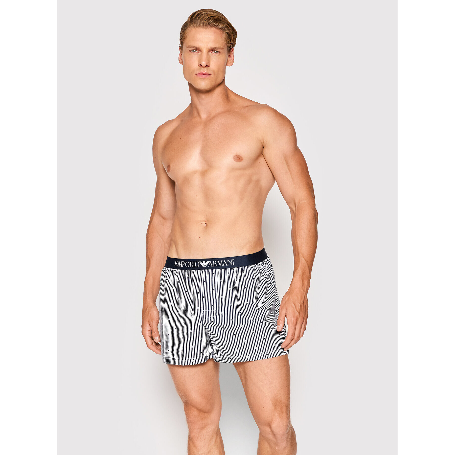 Emporio Armani Underwear Boksarice 111466 2R504 79010 Mornarsko modra - Pepit.si