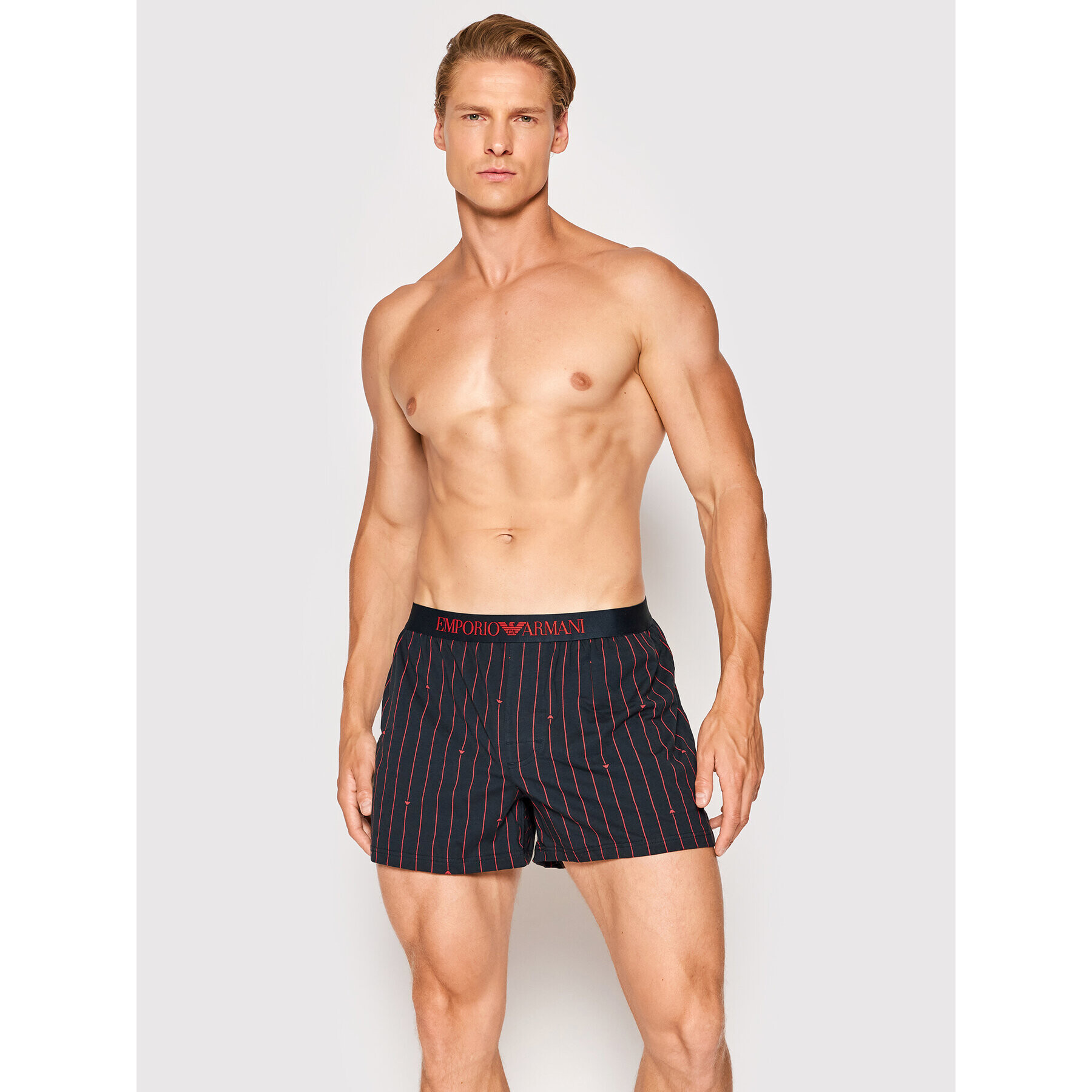 Emporio Armani Underwear Boksarice 111466 2R504 95635 Mornarsko modra - Pepit.si