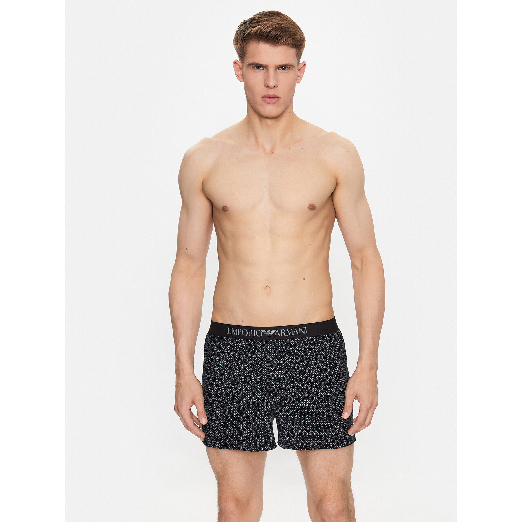 Emporio Armani Underwear Boksarice 111466 3R504 23621 Črna - Pepit.si