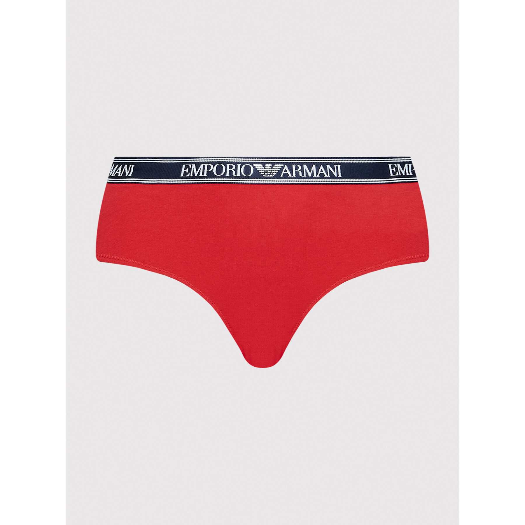 Emporio Armani Underwear Klasične spodnje hlačke z visokim pasom 164536 2R227 04574 Rdeča - Pepit.si