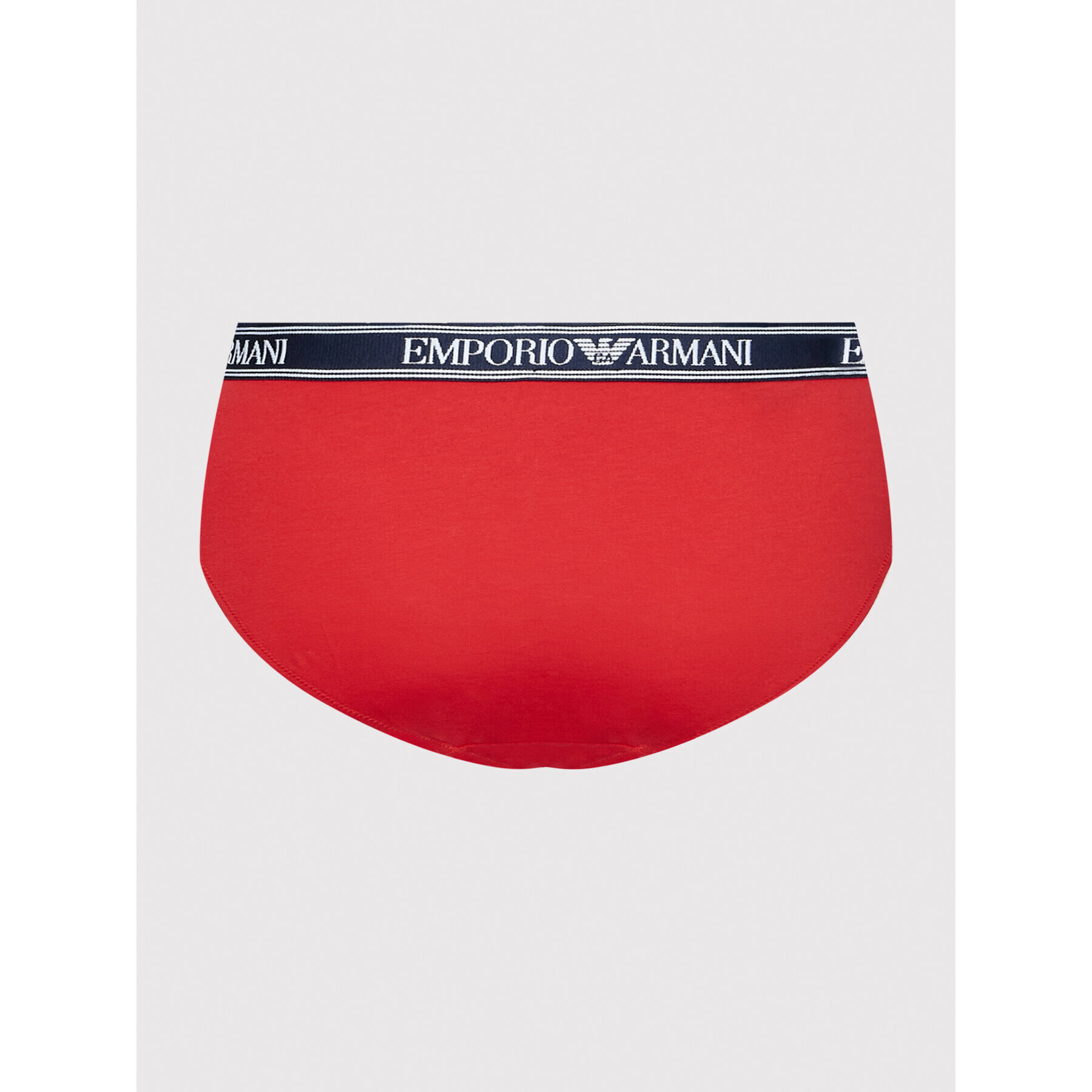 Emporio Armani Underwear Klasične spodnje hlačke z visokim pasom 164536 2R227 04574 Rdeča - Pepit.si