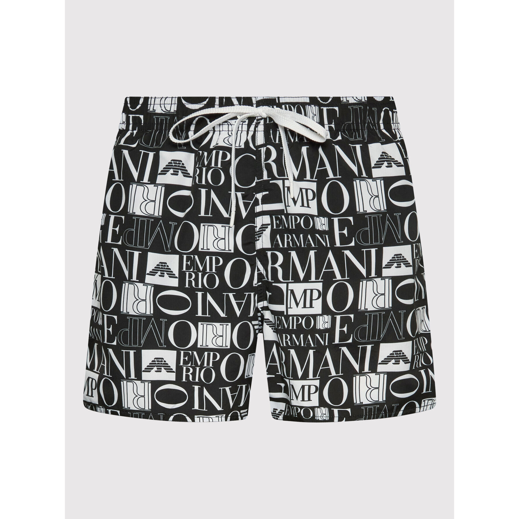 Emporio Armani Underwear Kopalne hlače 211740 2R481 00020 Črna Regular Fit - Pepit.si