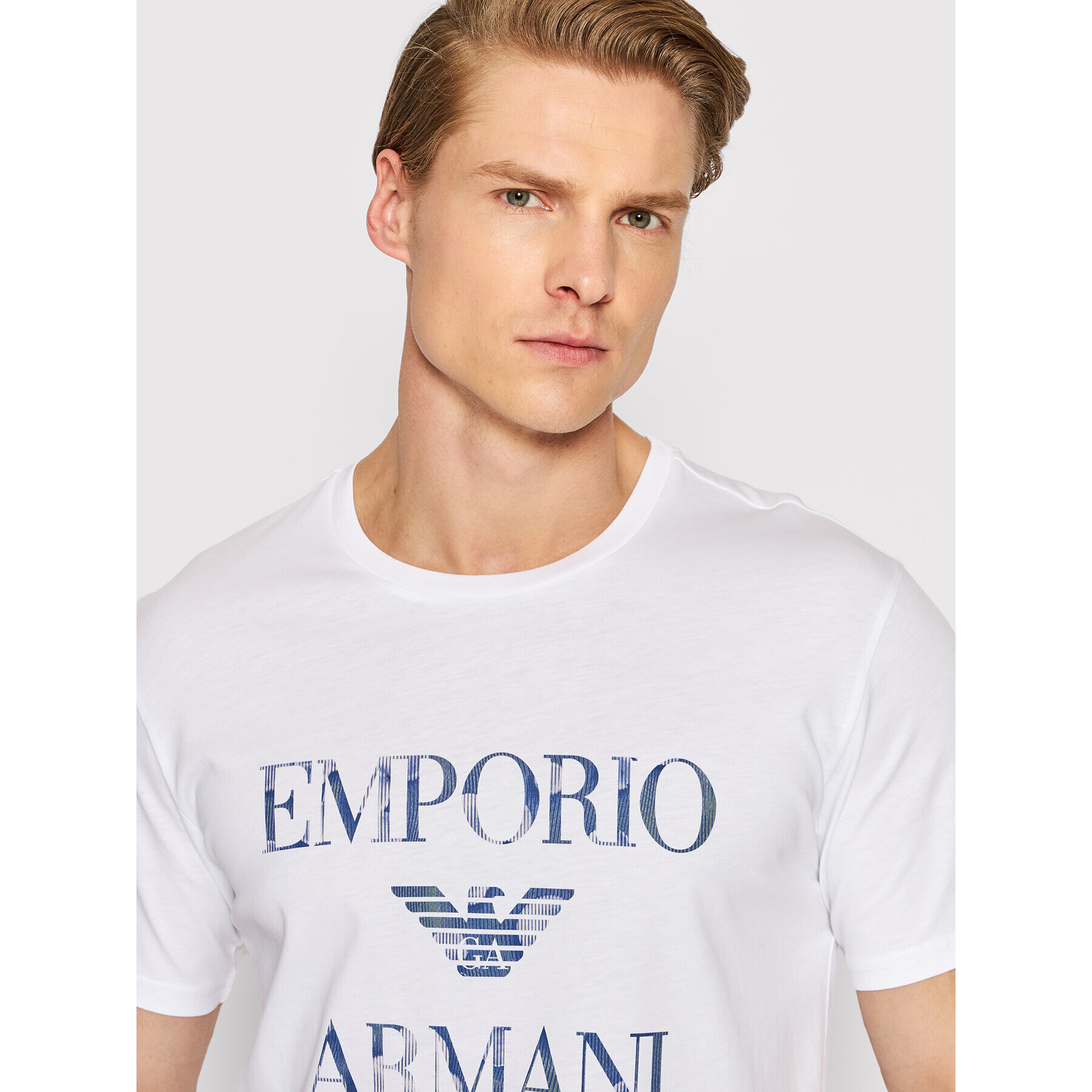 Emporio Armani Underwear Majica 211818 2R468 00010 Bela Regular Fit - Pepit.si