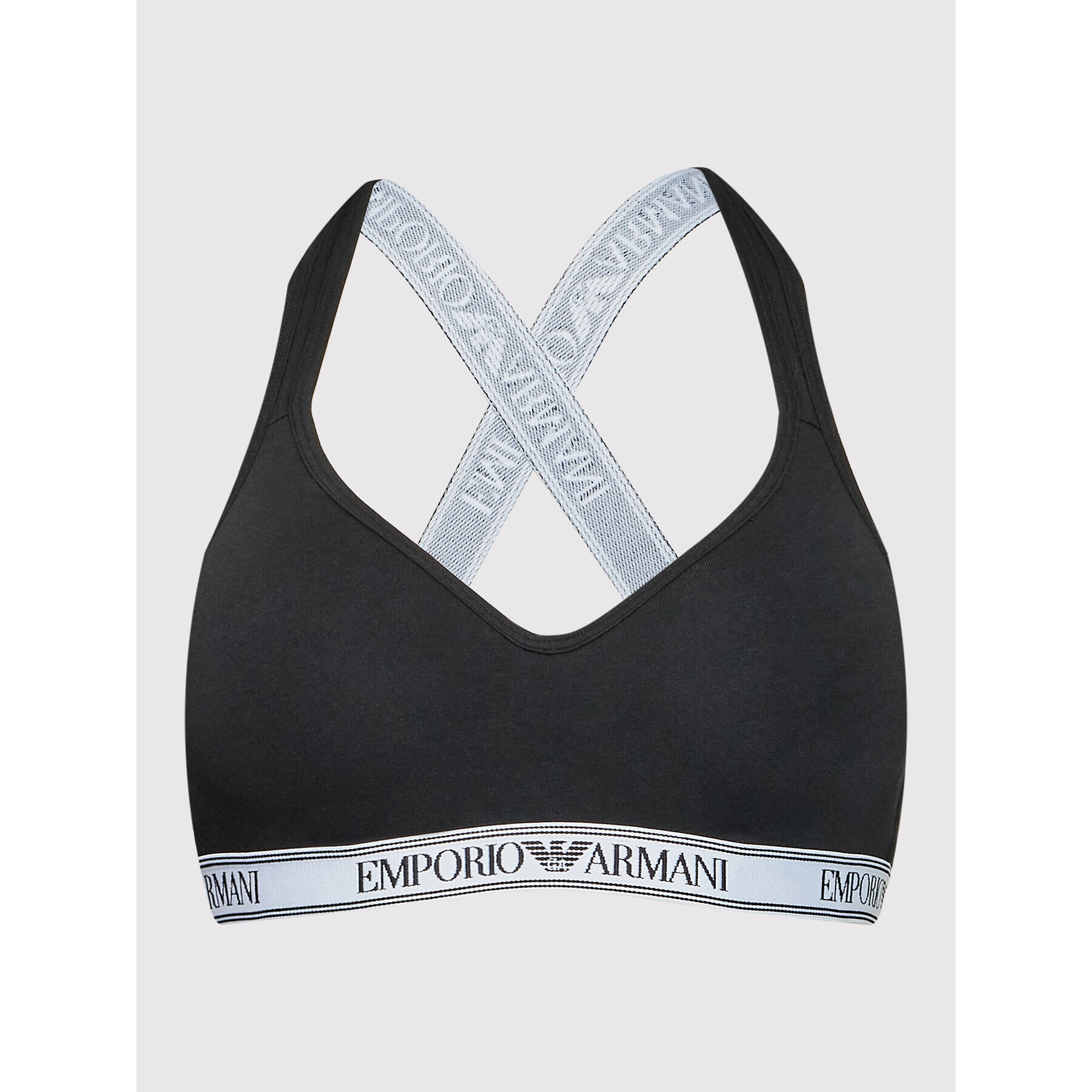 Emporio Armani Underwear Nedrček brez kosti 163995 2R227 00020 Črna - Pepit.si